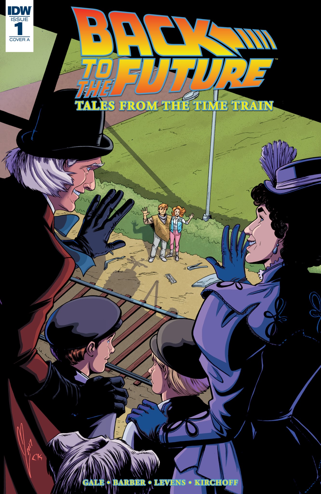 Read online Back to the Future: Tales from the Time Train comic -  Issue #1 - 1