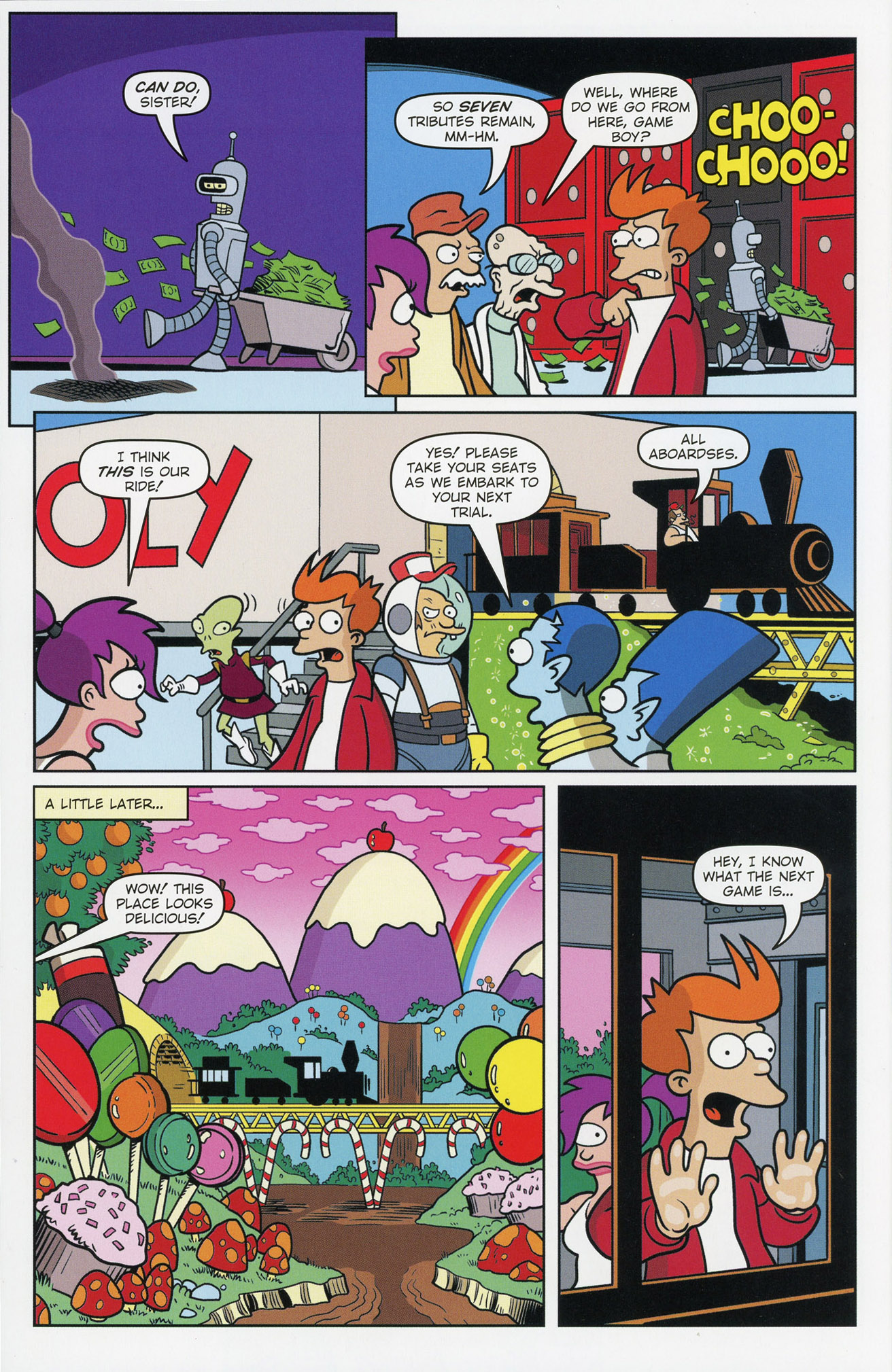Read online Futurama Comics comic -  Issue #66 - 15