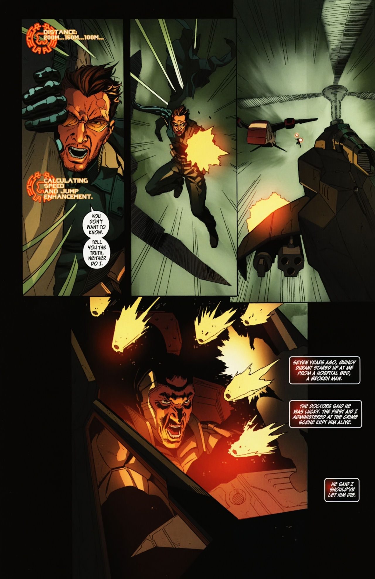 Read online Deus Ex comic -  Issue #6 - 6