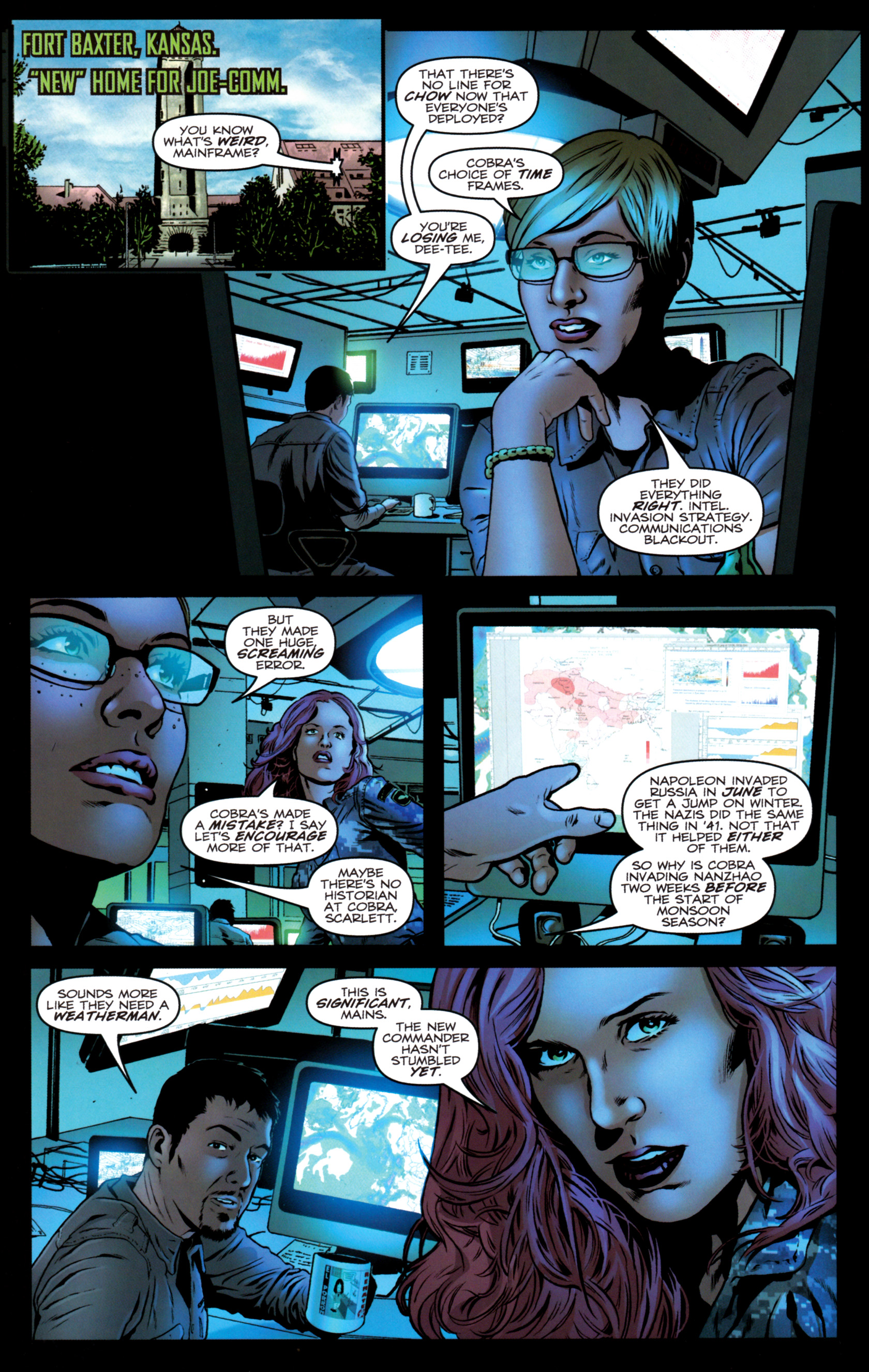 Read online G.I. Joe: Snake Eyes comic -  Issue #9 - 23
