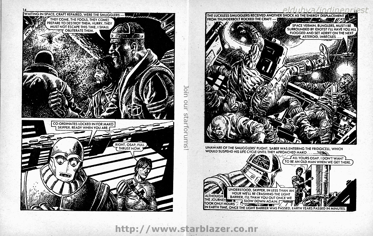 Read online Starblazer comic -  Issue #125 - 9