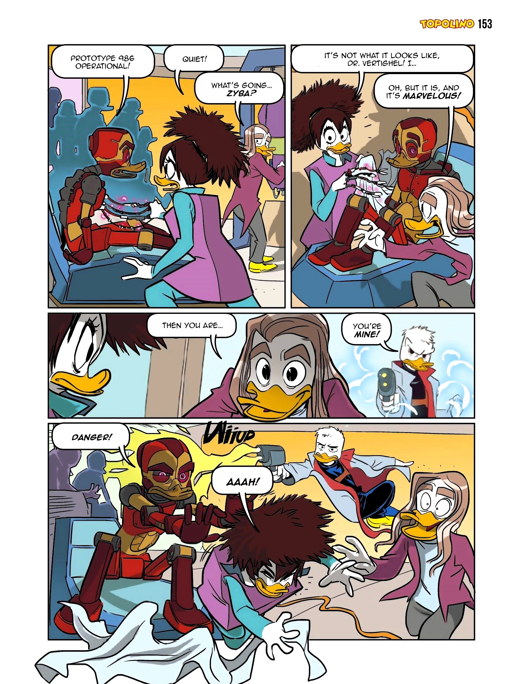 Read online Paperinik New Adventures: Might and Power comic -  Issue # TPB 7 - 59