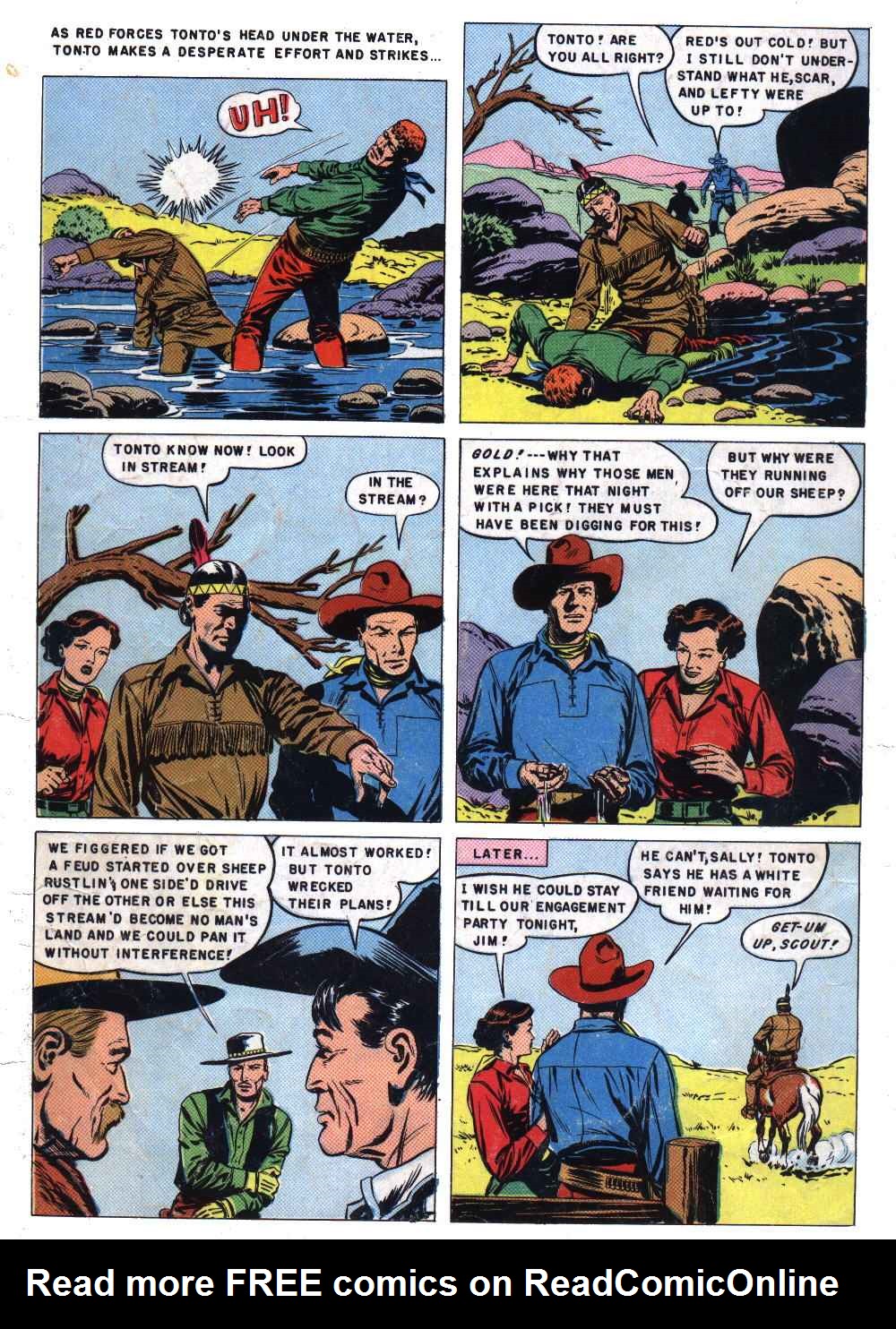 Read online Lone Ranger's Companion Tonto comic -  Issue #7 - 36