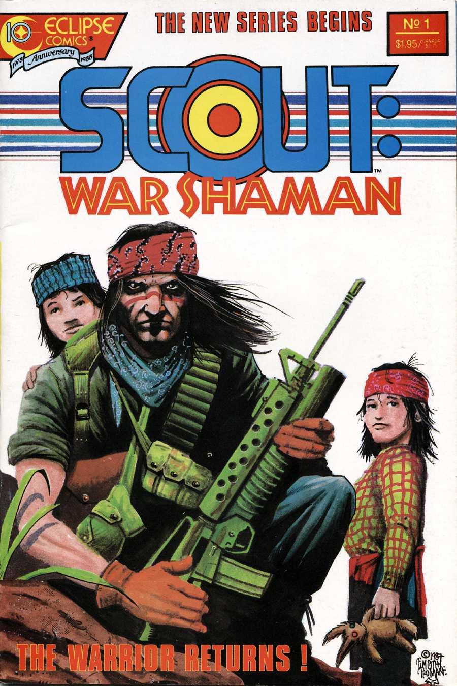 Read online Scout: War Shaman comic -  Issue #1 - 1