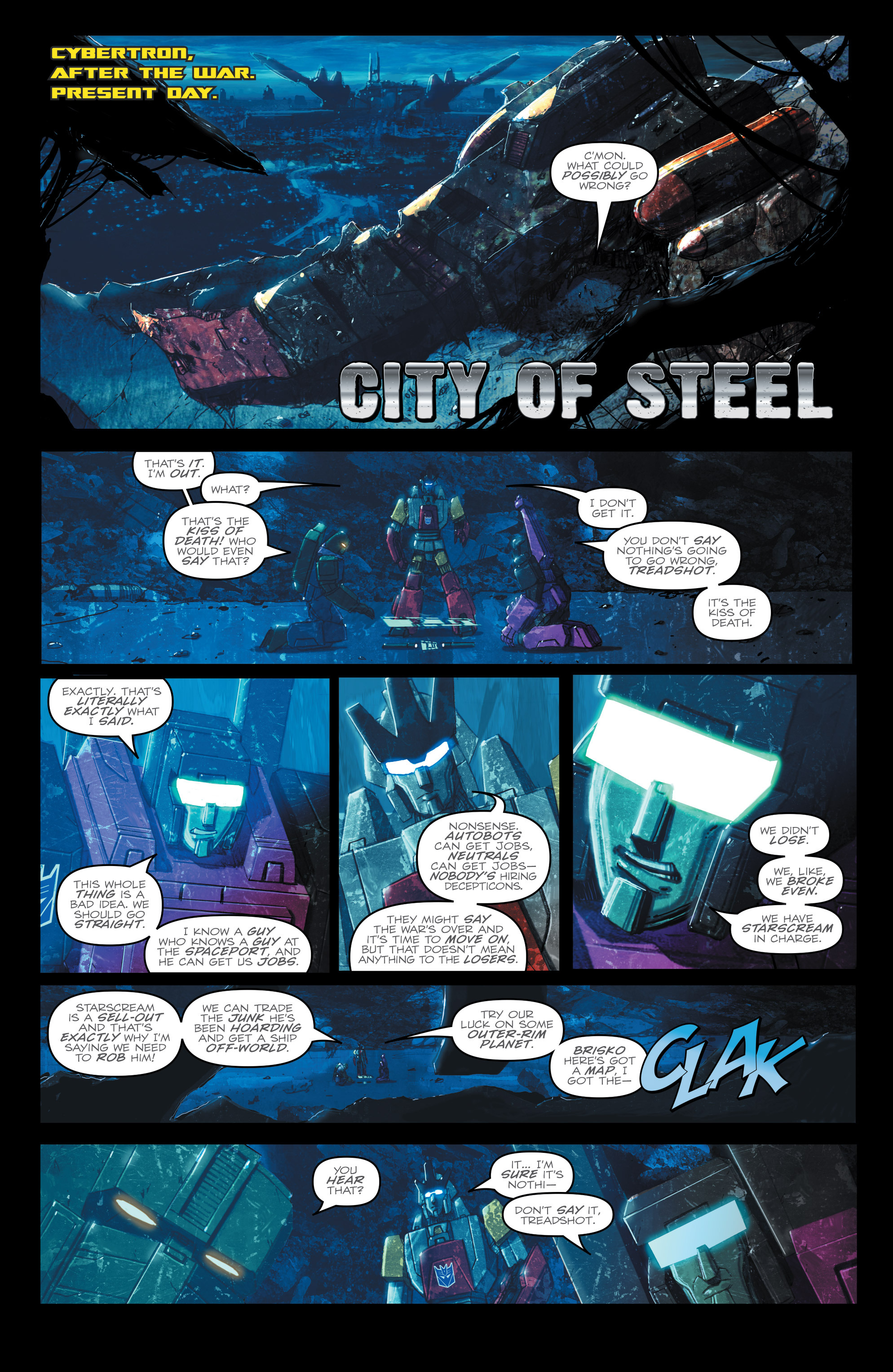 Read online The Transformers: Punishment comic -  Issue # Full - 4