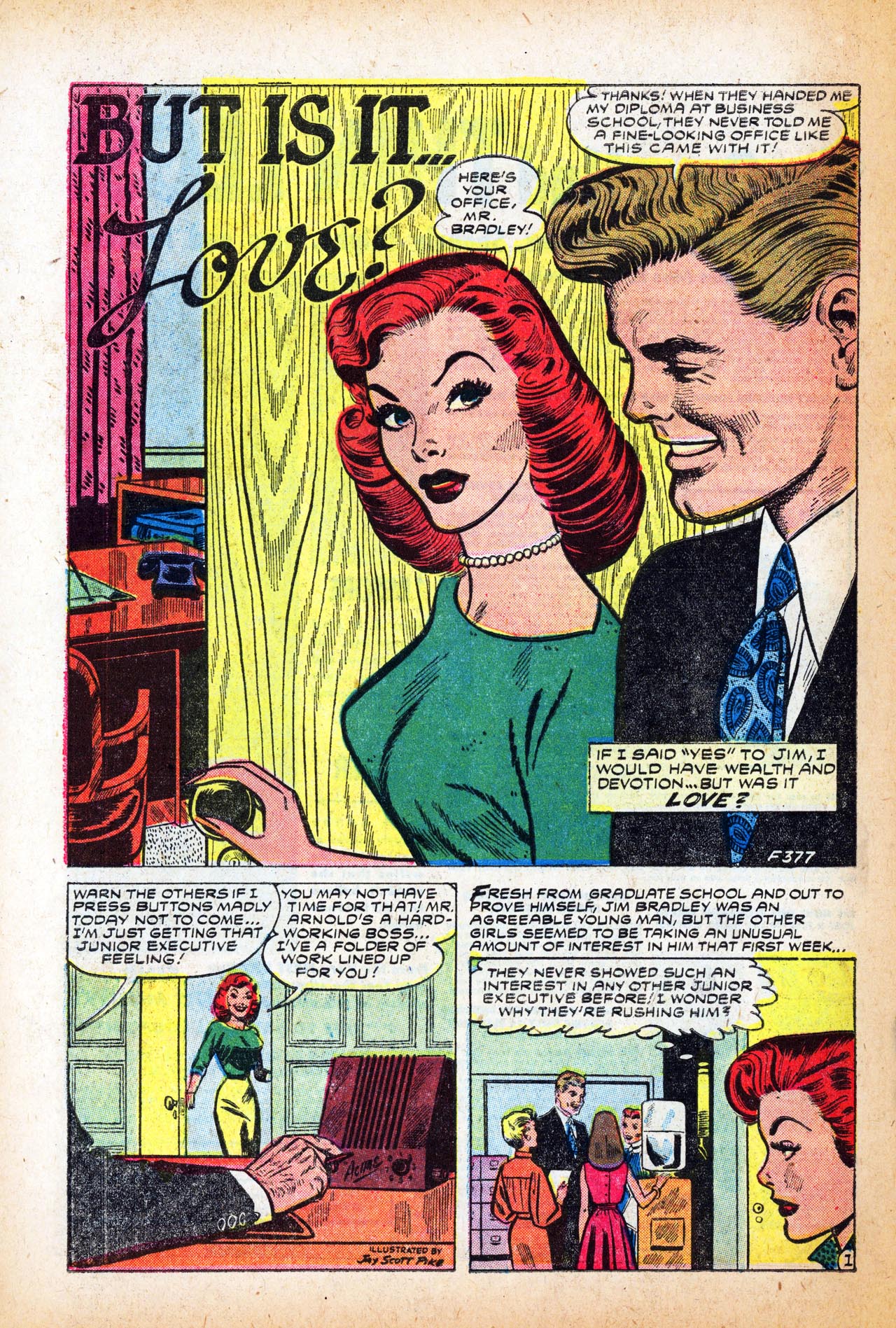 Read online Love Romances comic -  Issue #47 - 10