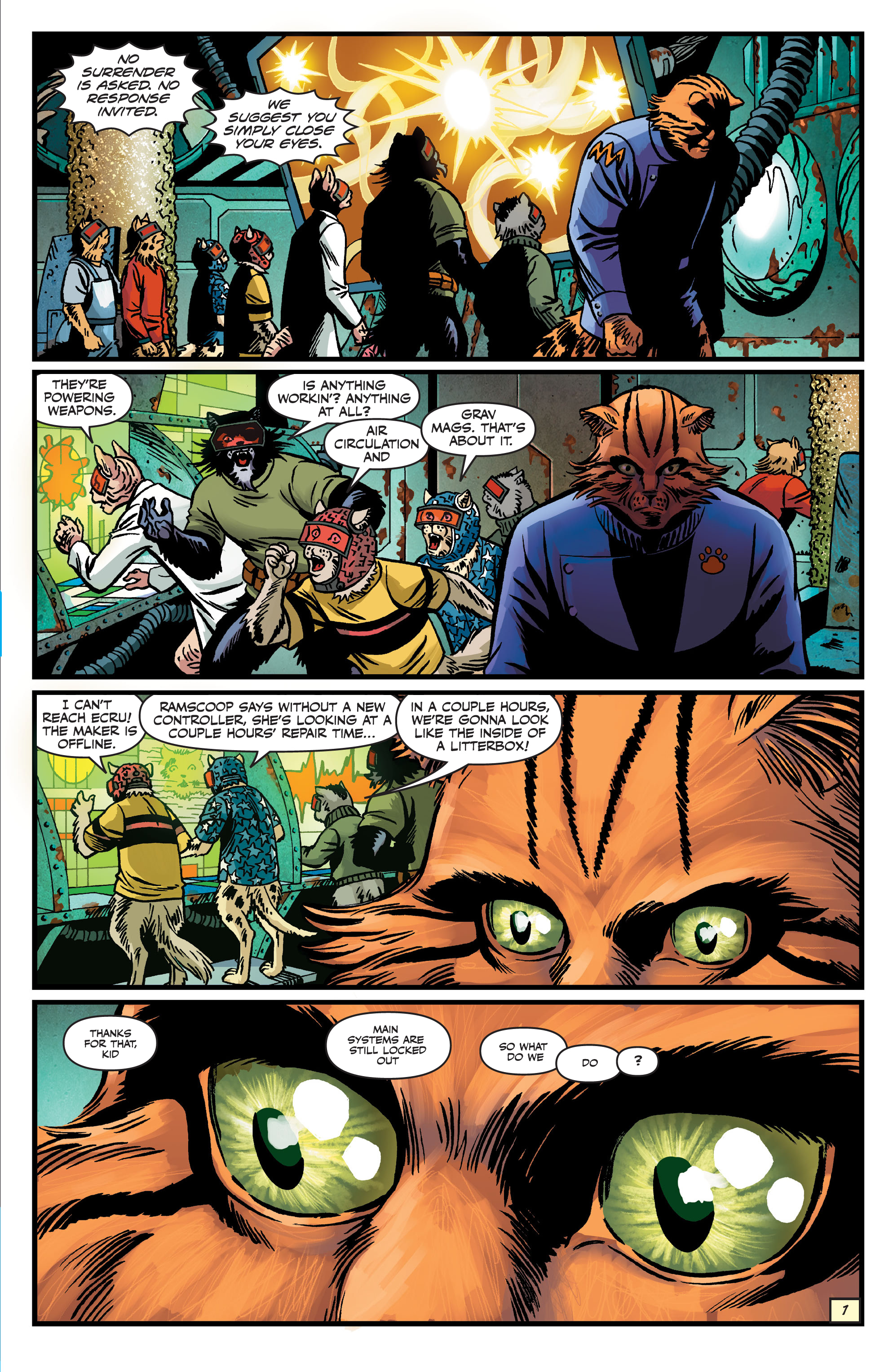 Read online Captain Ginger Season 2 comic -  Issue #2 - 3