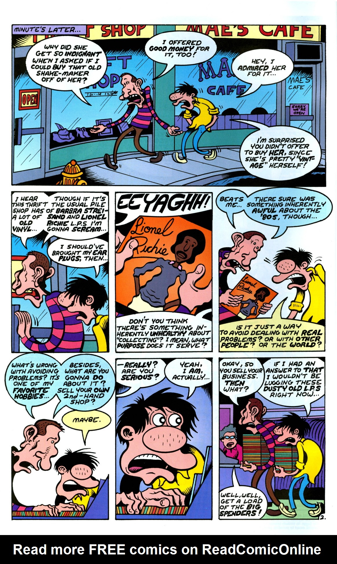 Read online Hate comic -  Issue # _Annual 4 - 3