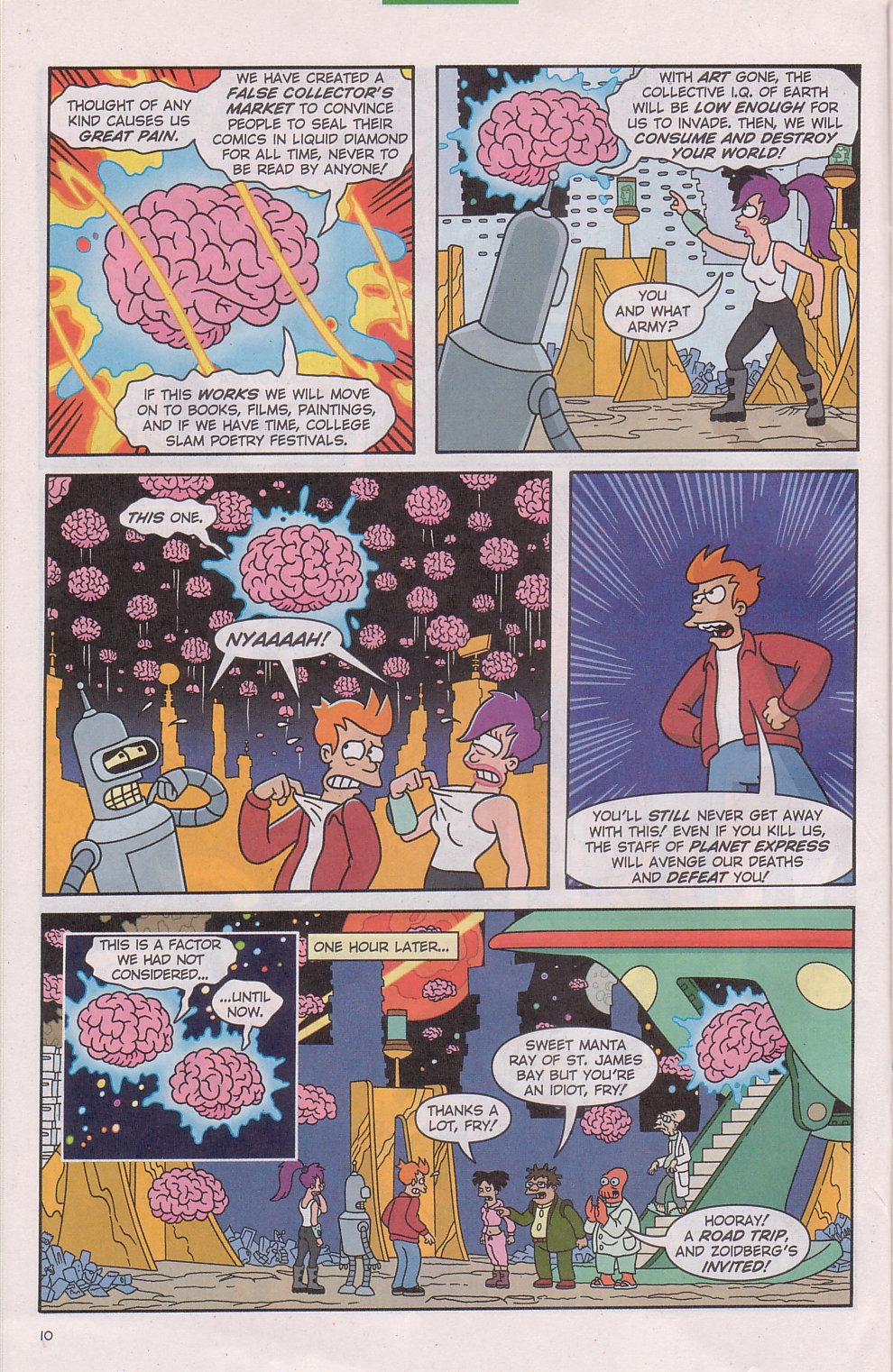 The Futurama/Simpsons Infinitely Secret Crossover Crisis issue 1 - Page 12