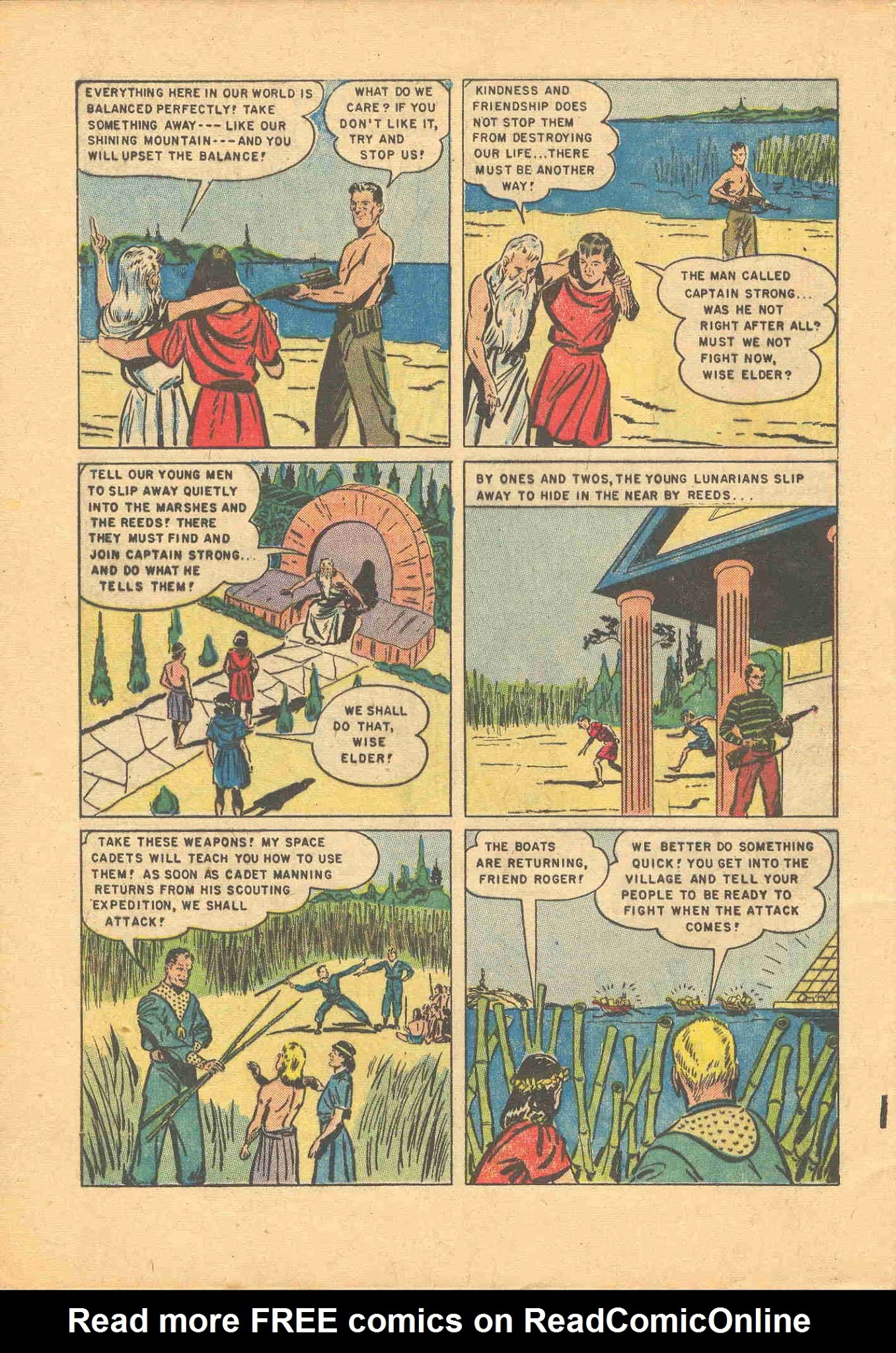 Read online Tom Corbett, Space Cadet comic -  Issue #5 - 28