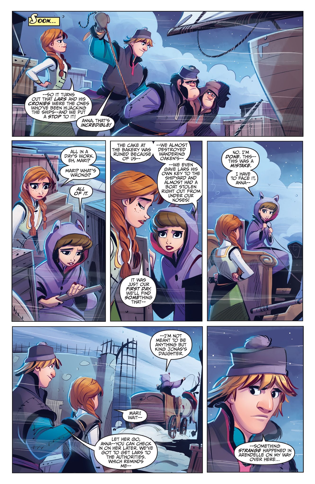 Read online Disney Frozen: Breaking Boundaries comic -  Issue #3 - 19