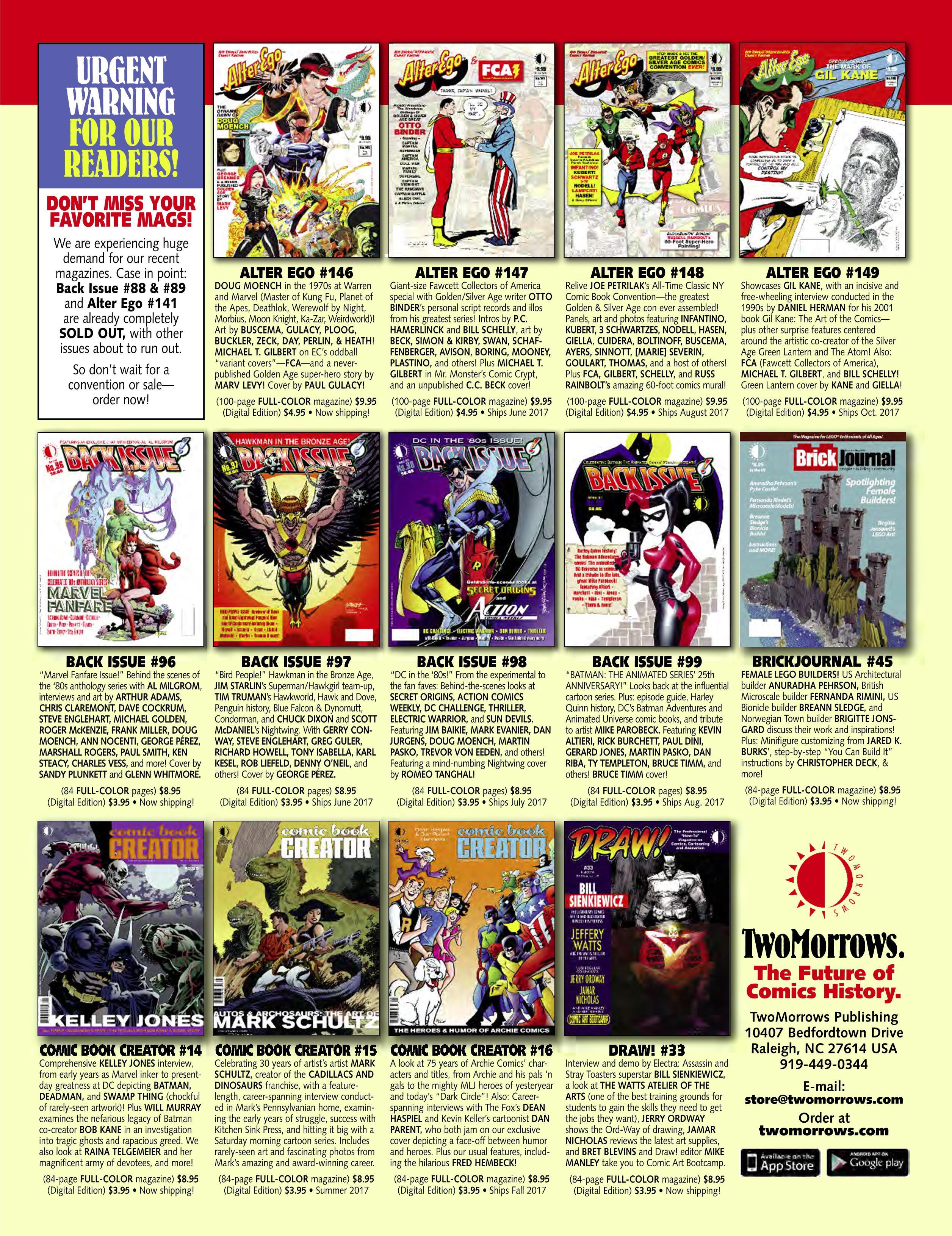 Read online The Jack Kirby Collector comic -  Issue #71 - 99