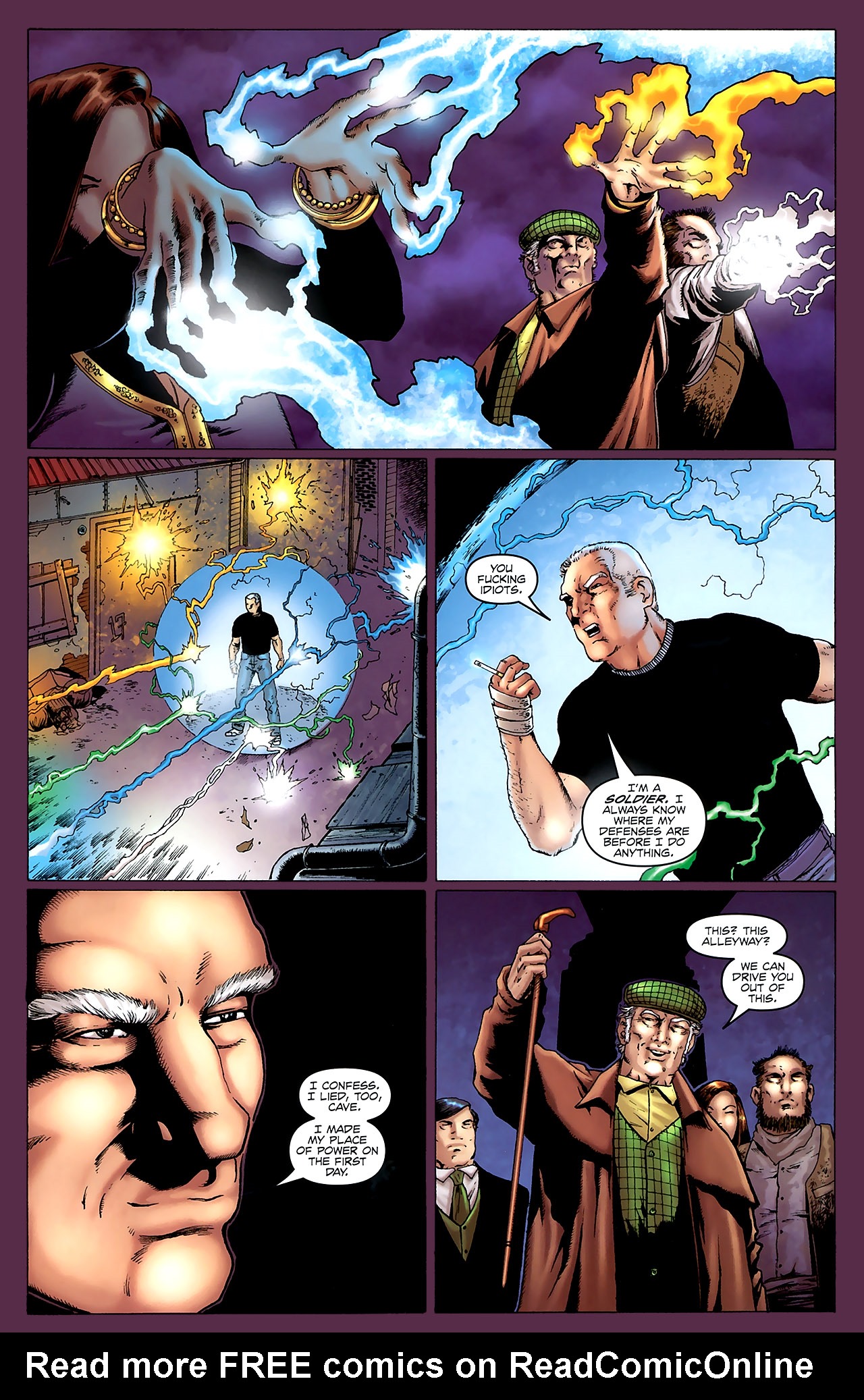 Read online Gravel comic -  Issue #14 - 12