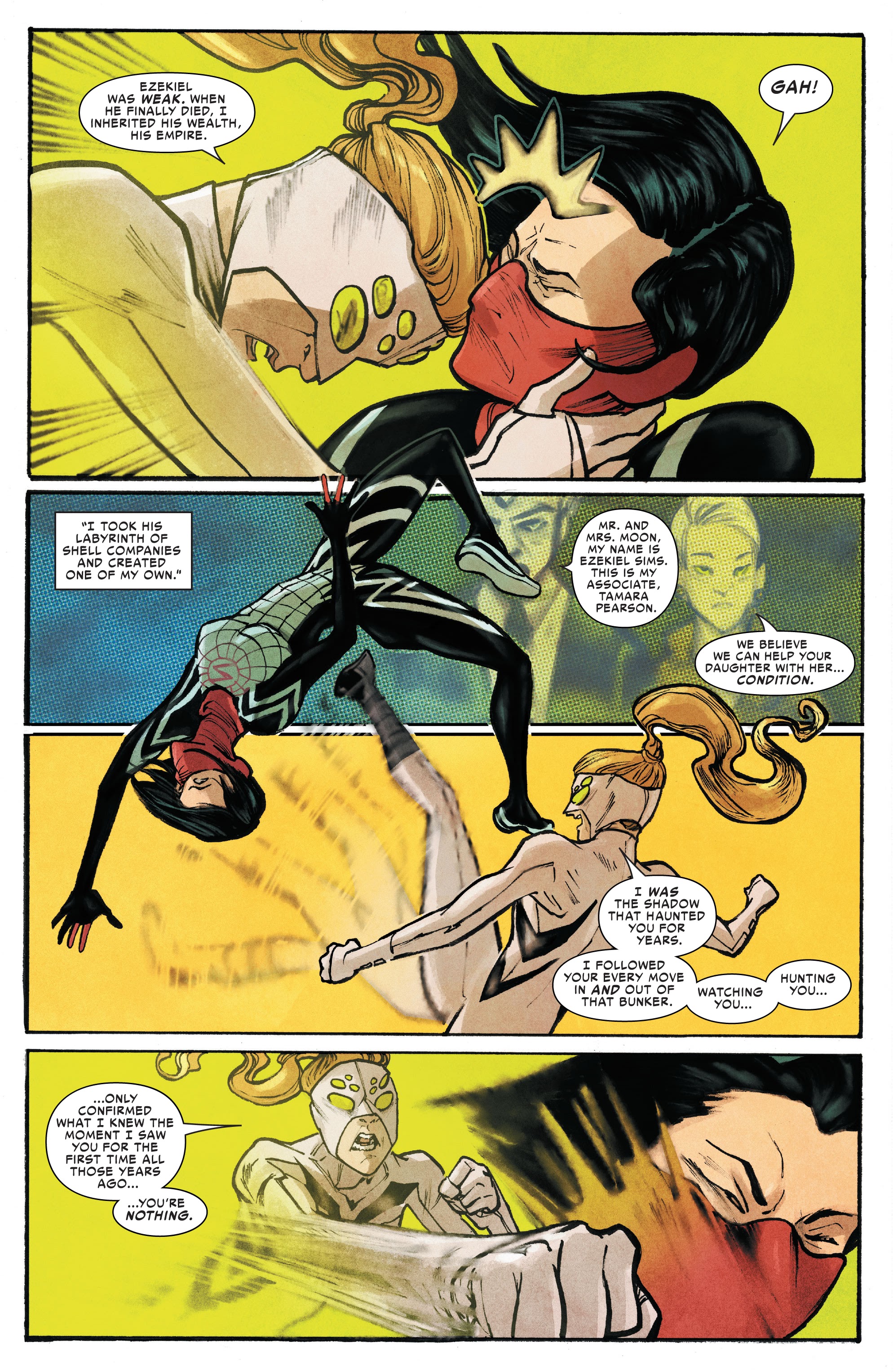Read online Silk: Out of the Spider-Verse comic -  Issue # TPB 3 (Part 2) - 113