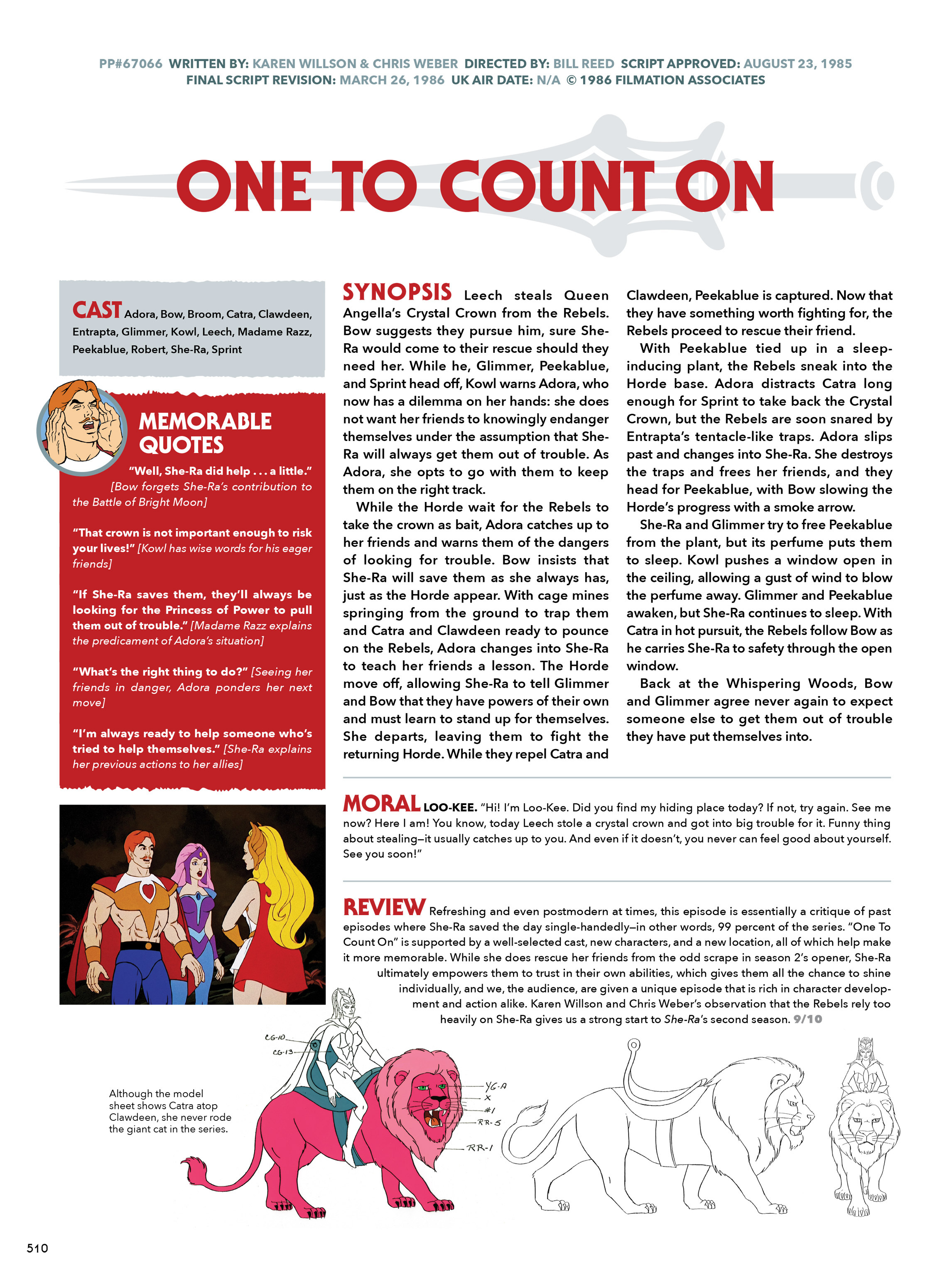 Read online He-Man and She-Ra: A Complete Guide to the Classic Animated Adventures comic -  Issue # TPB (Part 3) - 110