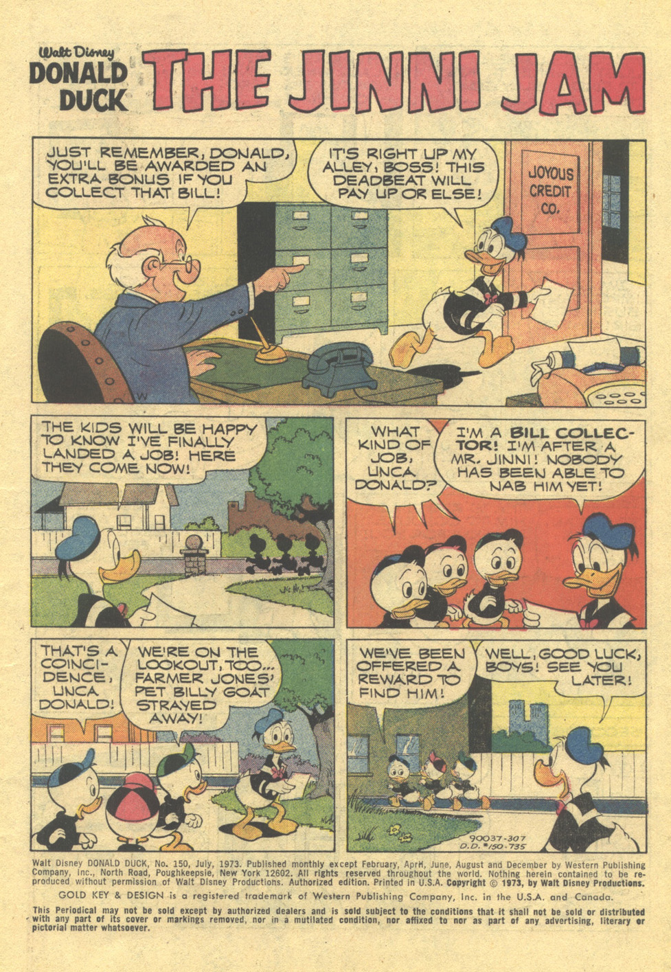 Read online Walt Disney's Donald Duck (1952) comic -  Issue #150 - 3