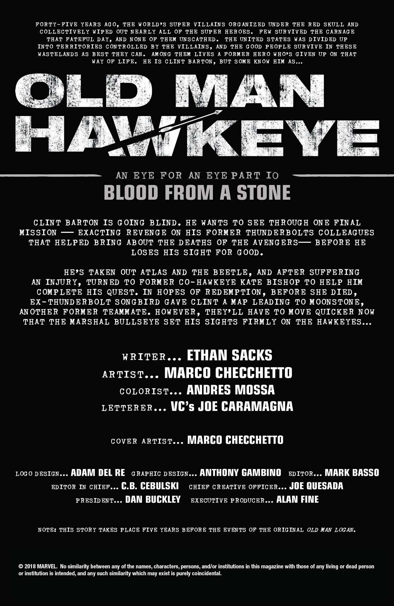 Read online Old Man Hawkeye comic -  Issue #10 - 2