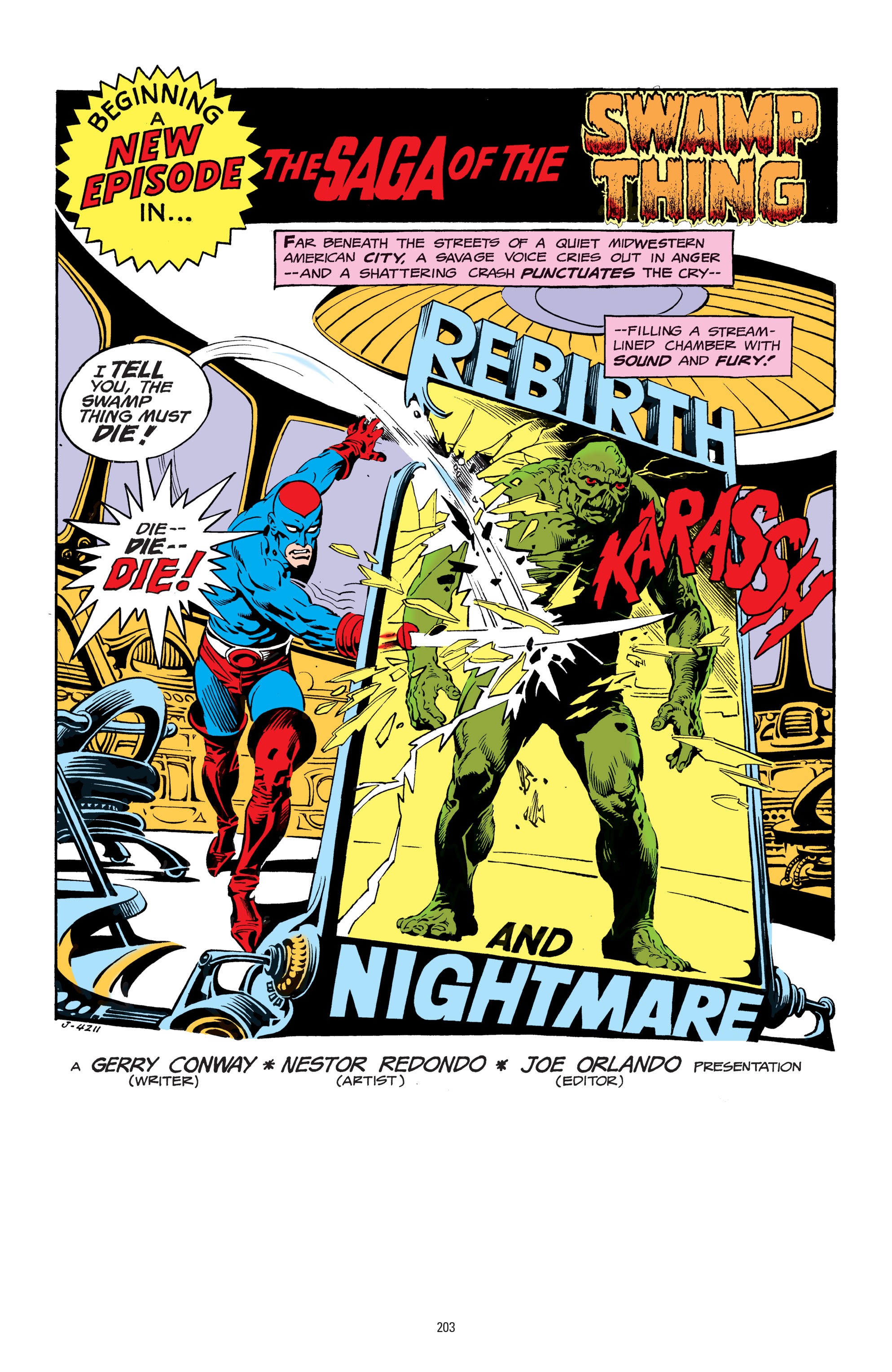 Read online Swamp Thing: The Bronze Age comic -  Issue # TPB 2 (Part 2) - 100