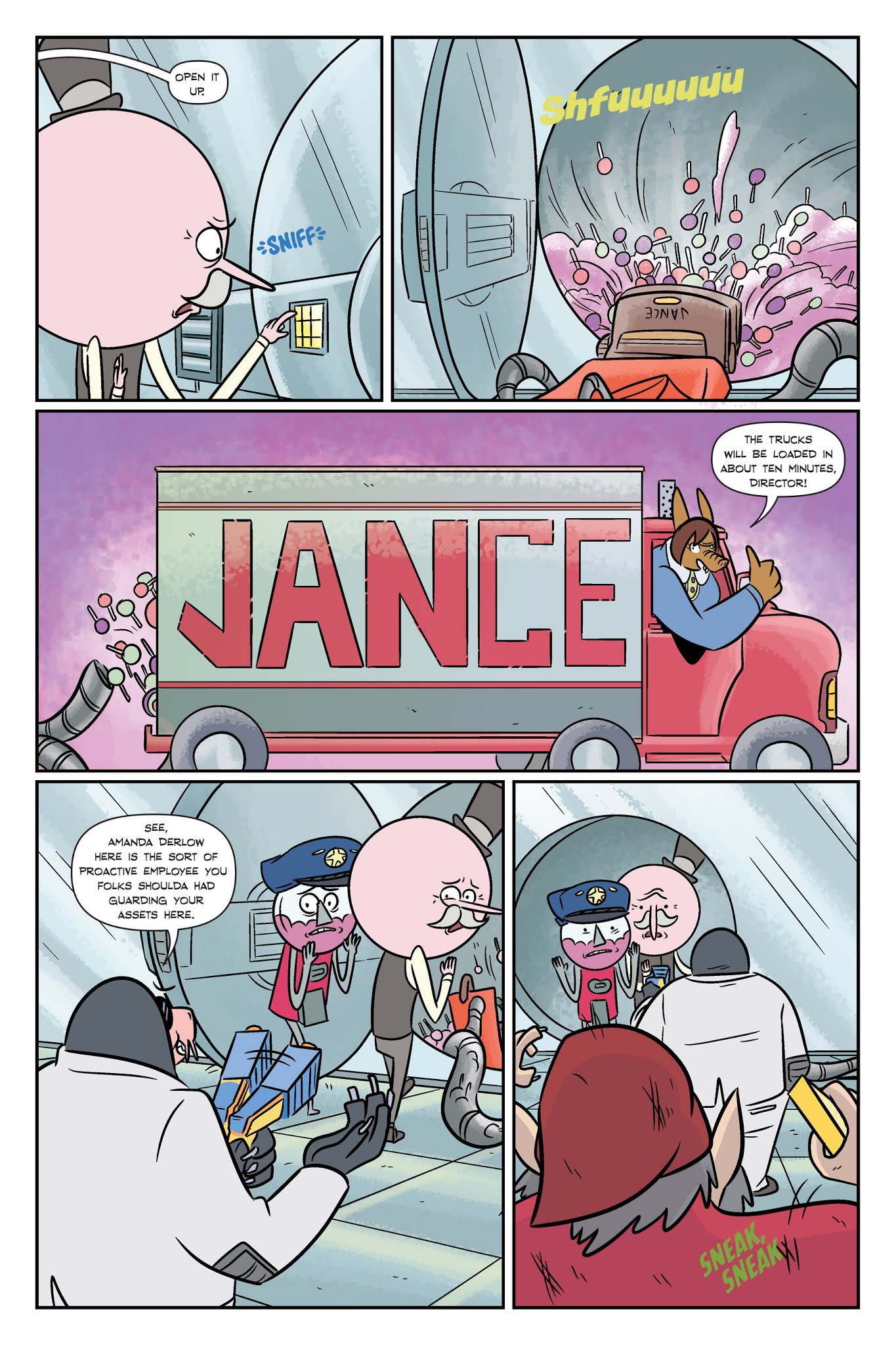 Read online Regular Show: Noir Means Noir, Buddy comic -  Issue # TPB (Part 2) - 21