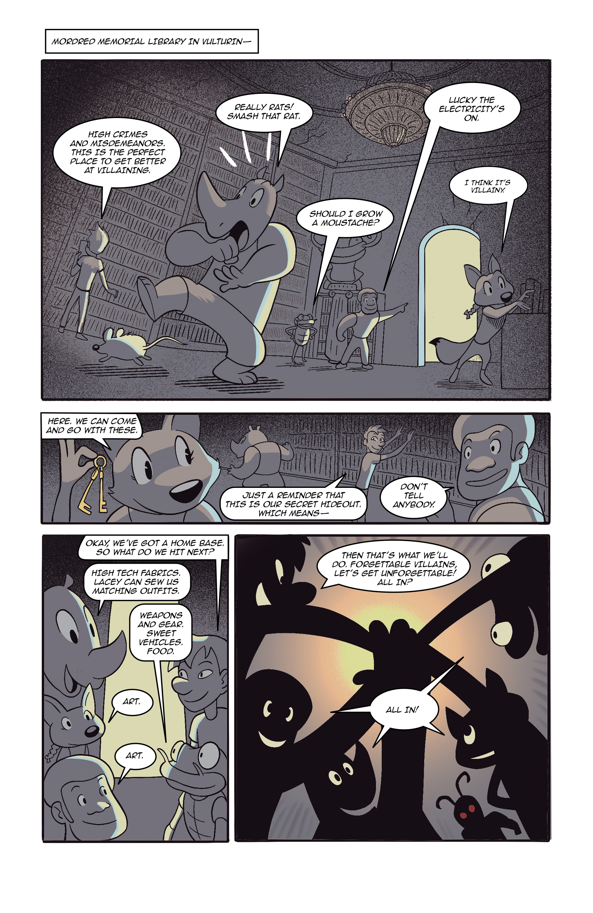 Read online Legion of Forgettable Supervillains comic -  Issue # TPB - 50