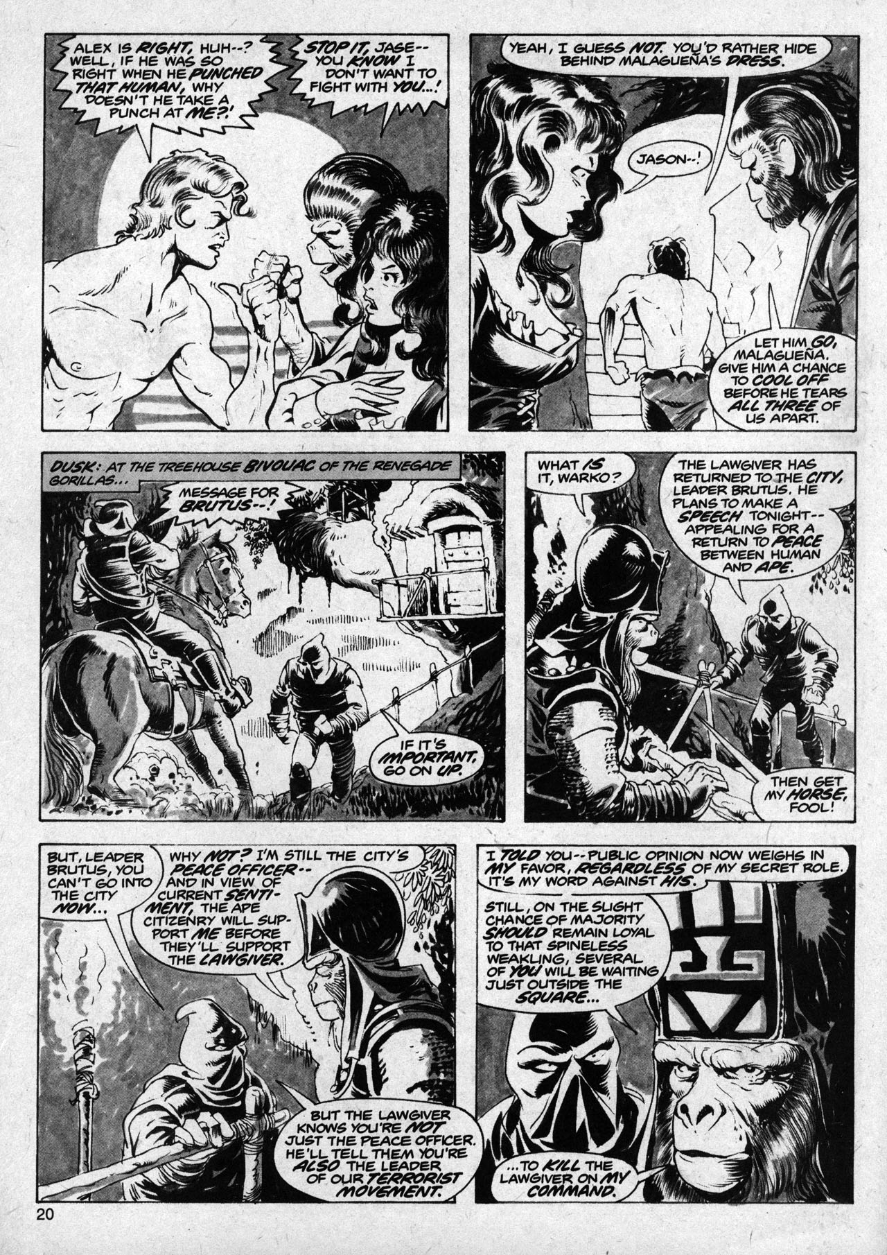 Read online Planet of the Apes comic -  Issue #11 - 20