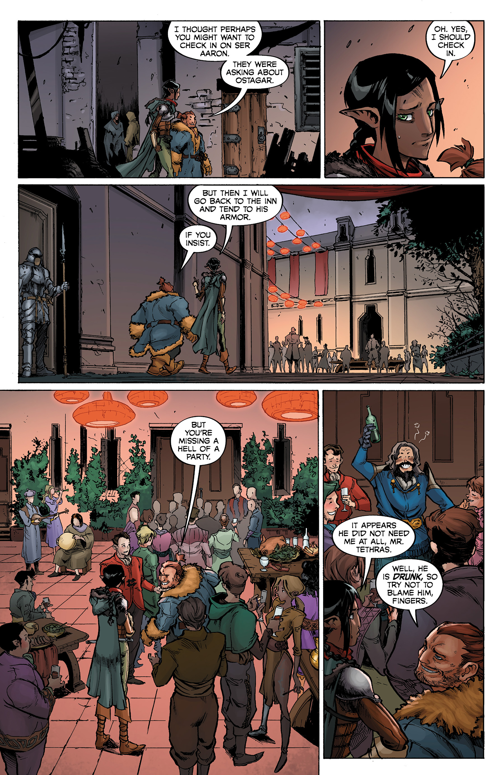 Read online Dragon Age: Knight Errant comic -  Issue #1 - 18