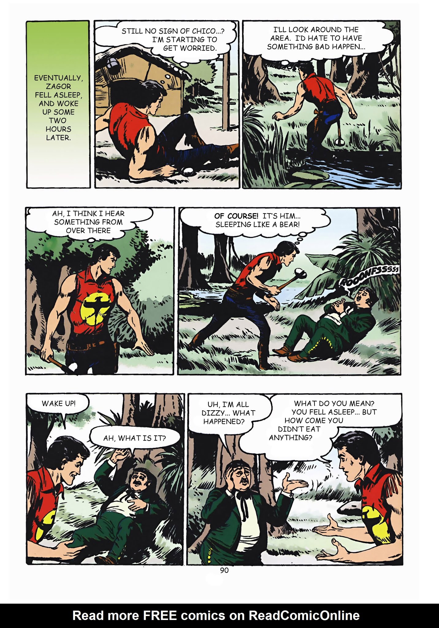 Read online Zenith gigante - Zagor gigante comic -  Issue #2 - 91