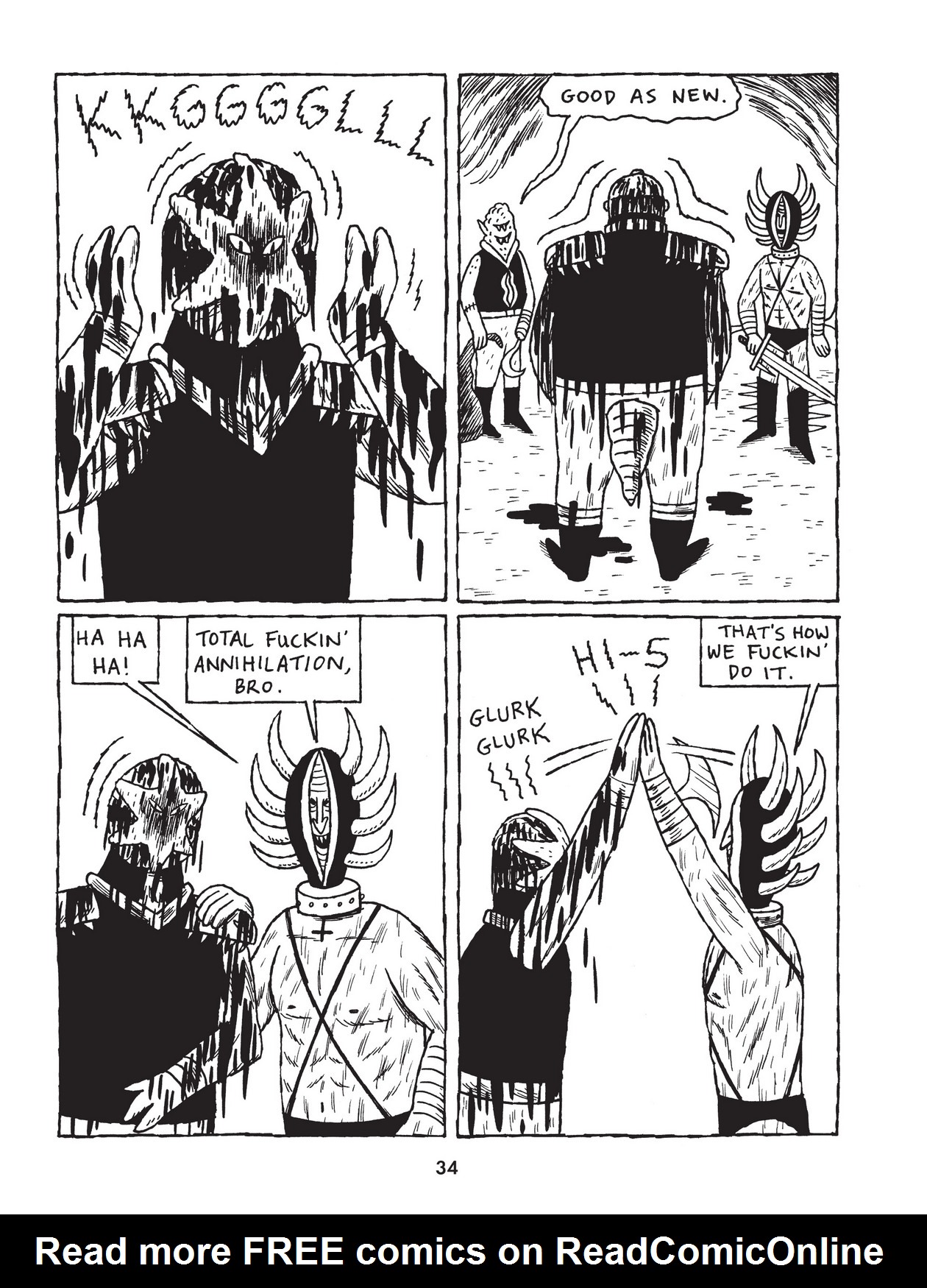 Read online Prison Pit comic -  Issue #3 - 35