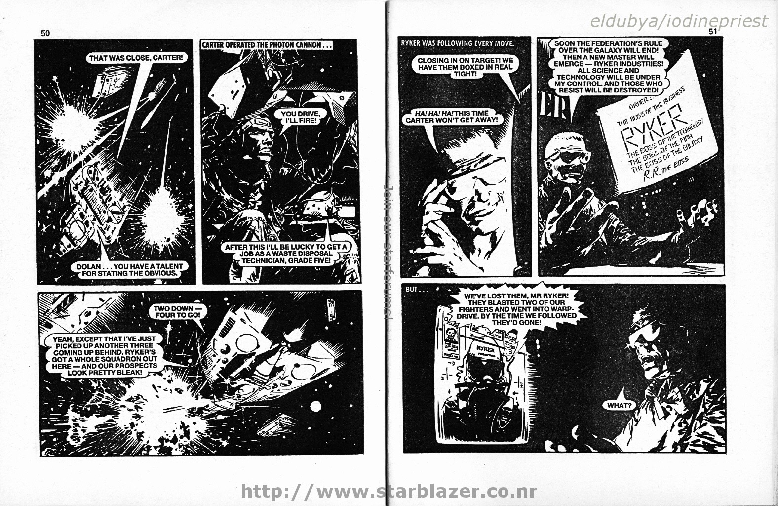 Read online Starblazer comic -  Issue #191 - 27