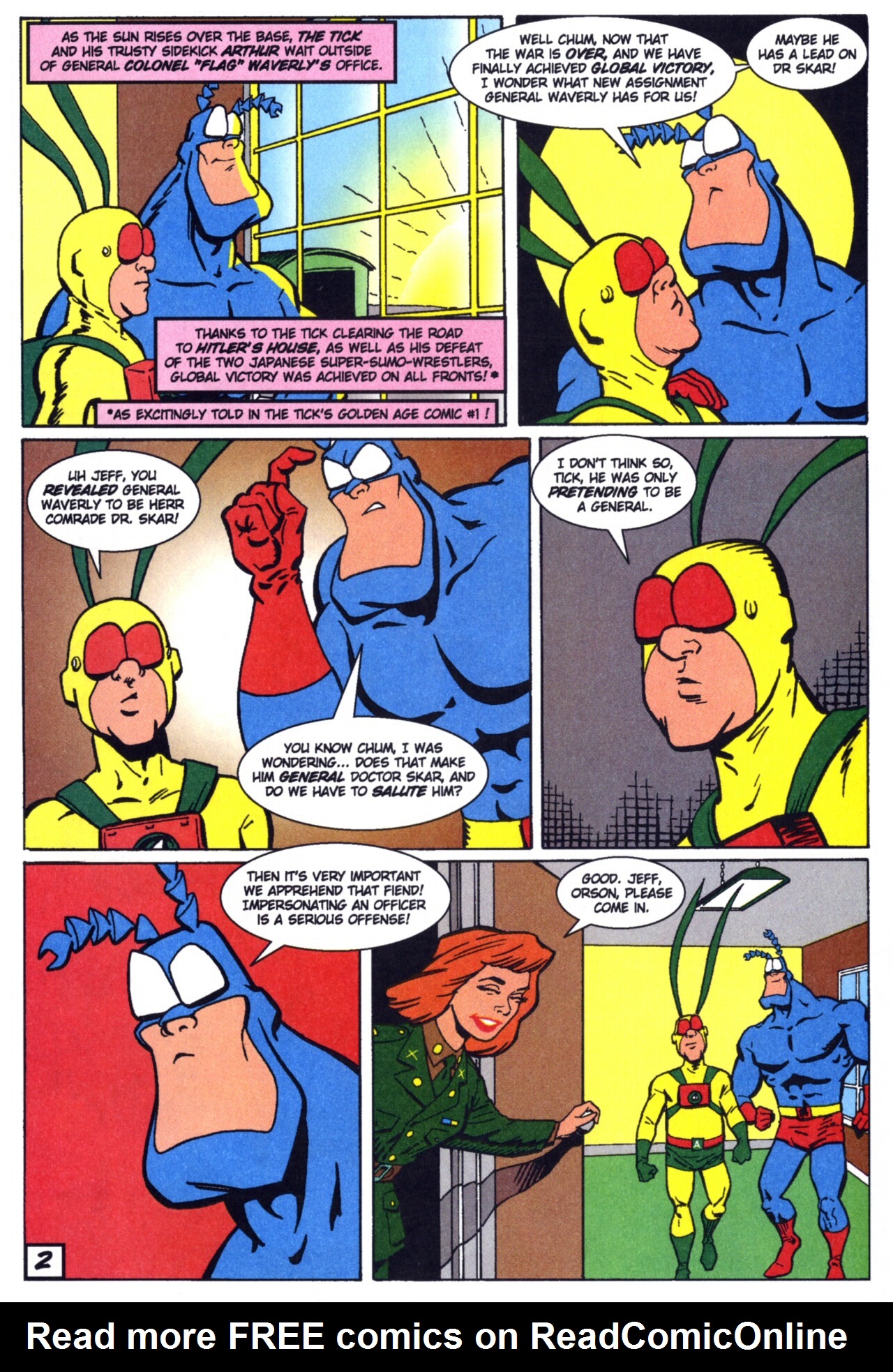 Read online The Tick's Golden Age Comic comic -  Issue #2 - 5