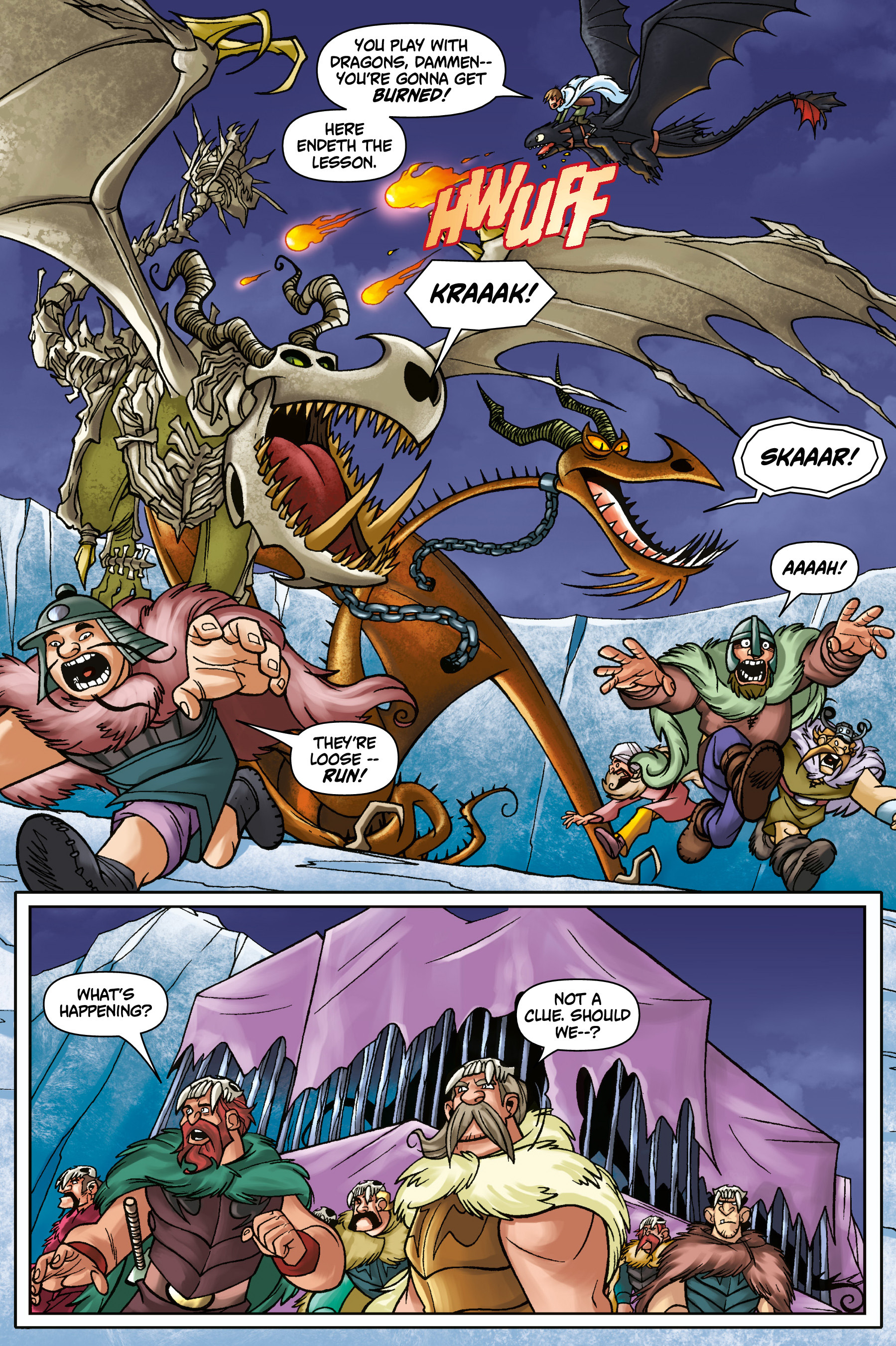 Read online DreamWorks Dragons: Riders of Berk comic -  Issue #3 - 40