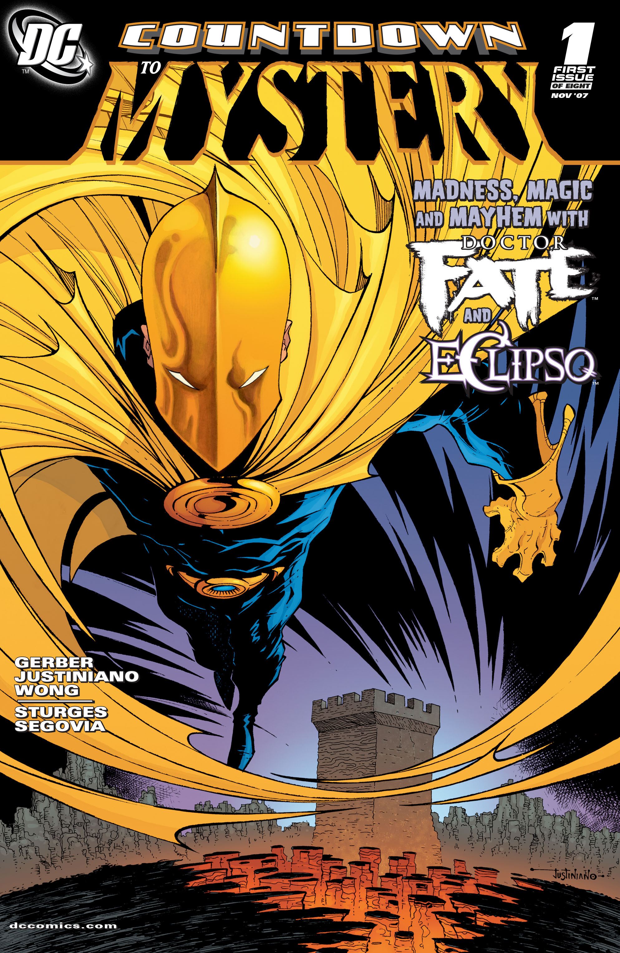 Read online Dr. Fate: Countdown To Mystery comic -  Issue #1 - 1