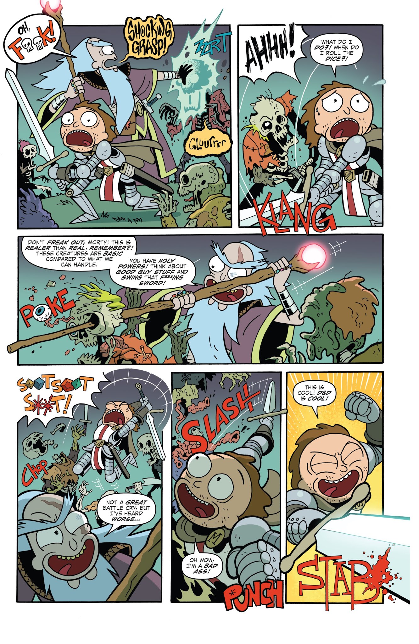 Read online Rick and Morty vs Dungeons & Dragons comic -  Issue #1 - 20