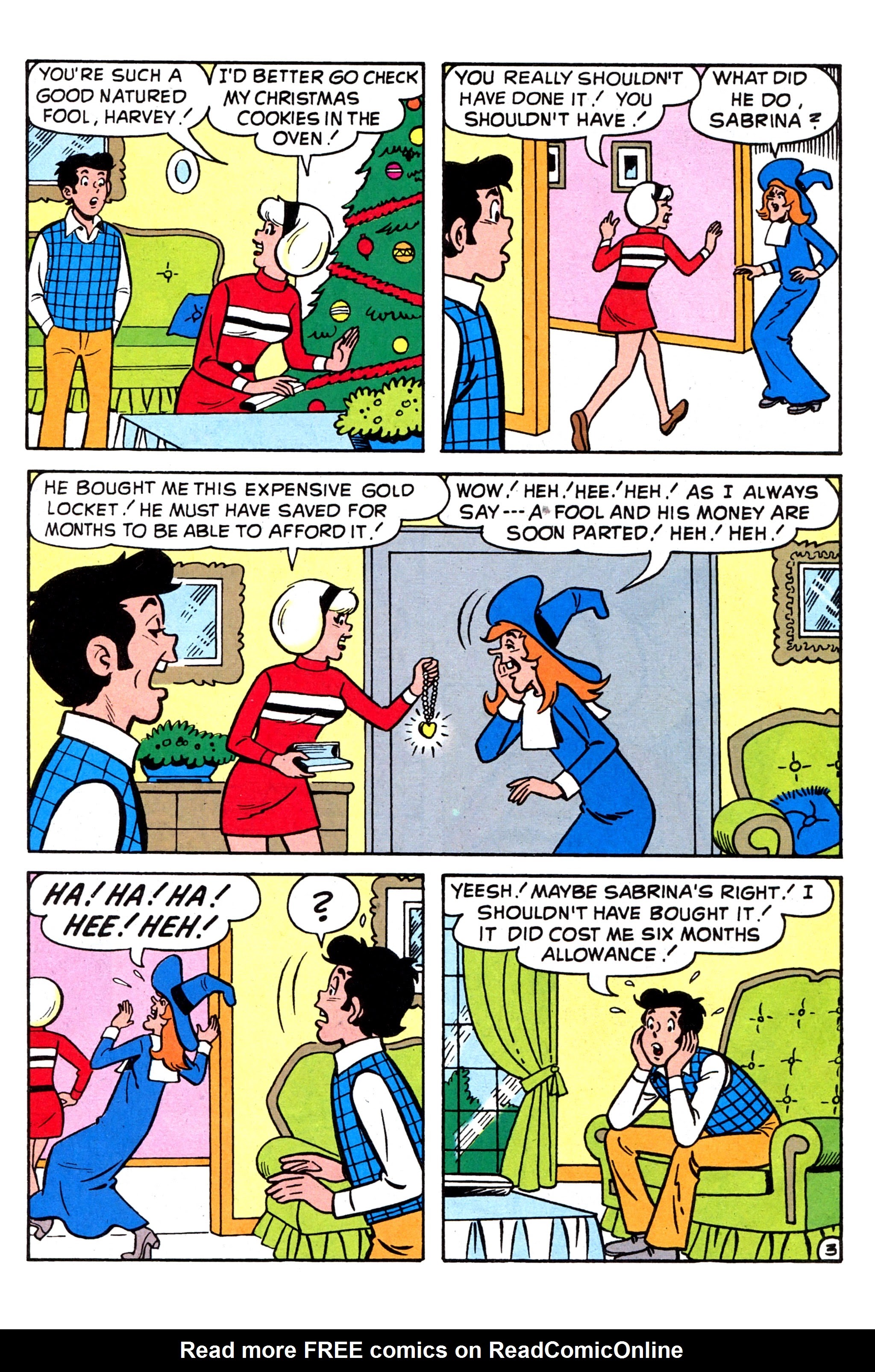 Read online Sabrina's Holiday Spectacular comic -  Issue #3 - 26