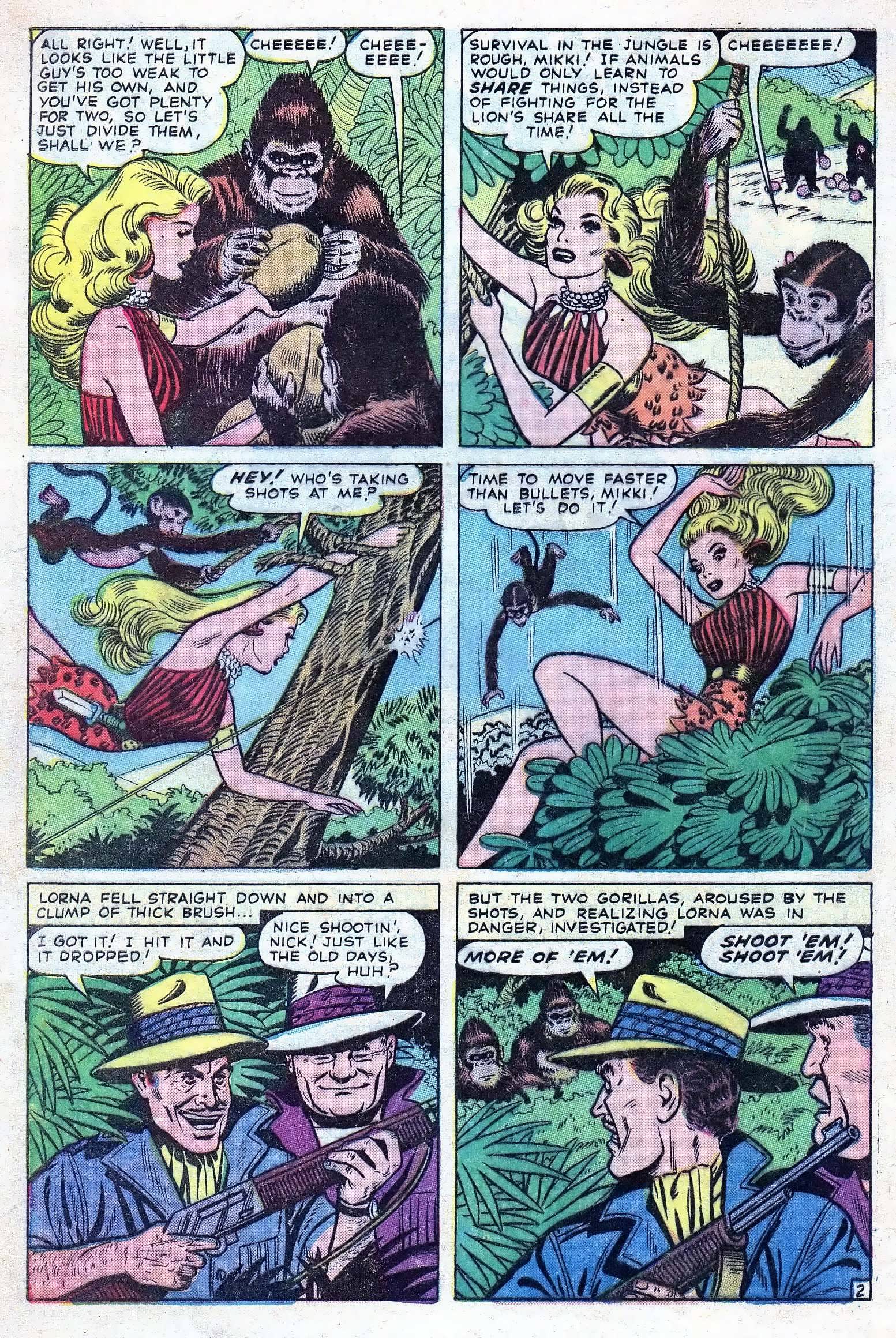 Read online Lorna, The Jungle Girl comic -  Issue #22 - 4
