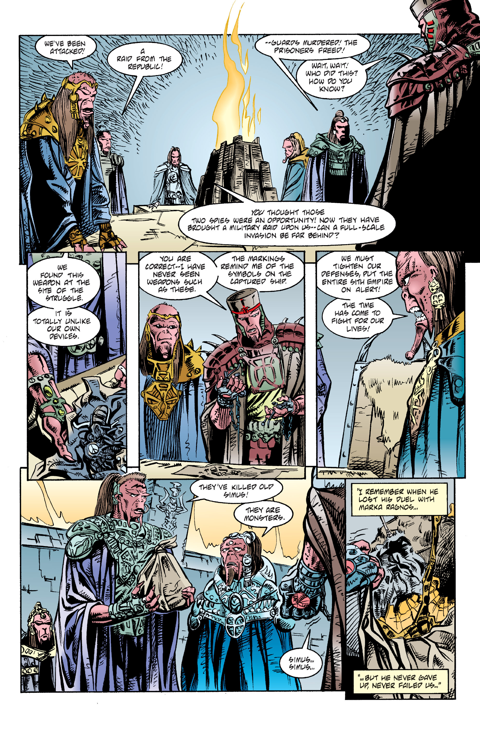 Read online Star Wars: Tales of the Jedi - The Golden Age of the Sith comic -  Issue #3 - 24