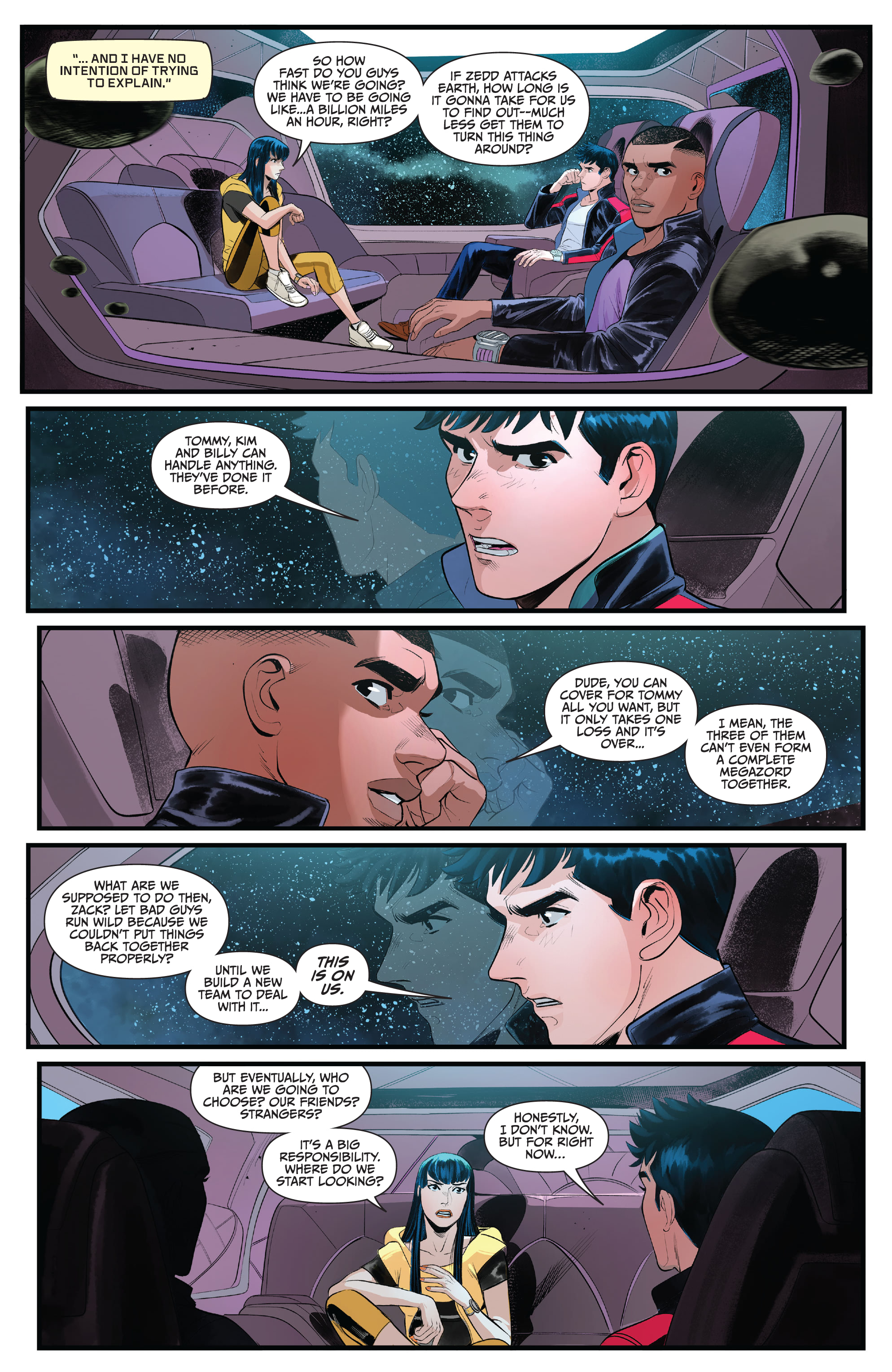 Read online Saban's Go Go Power Rangers comic -  Issue #29 - 19
