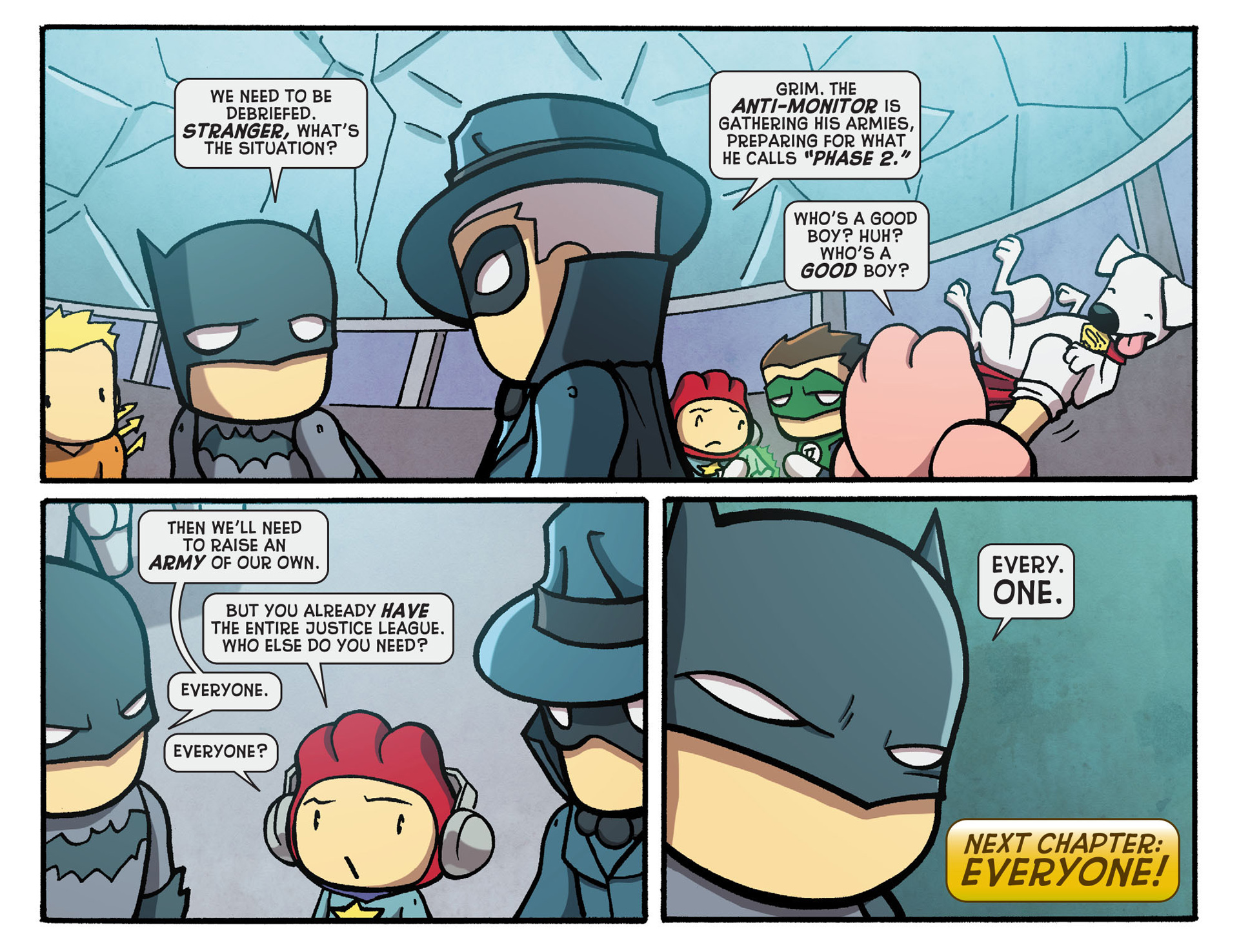 Read online Scribblenauts Unmasked: A Crisis of Imagination comic -  Issue #11 - 22