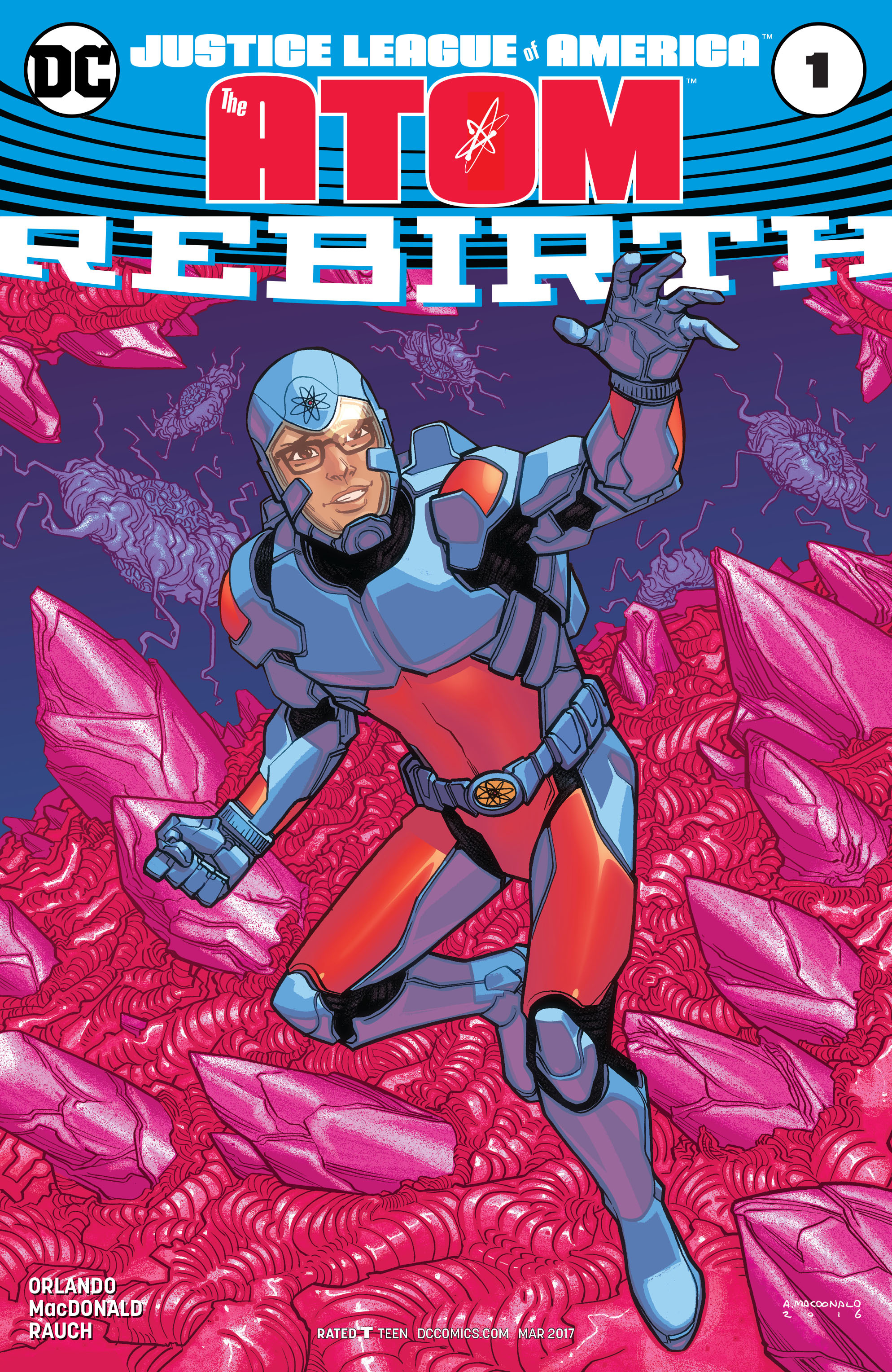 Read online Justice League of America: The Atom Rebirth comic -  Issue # Full - 3