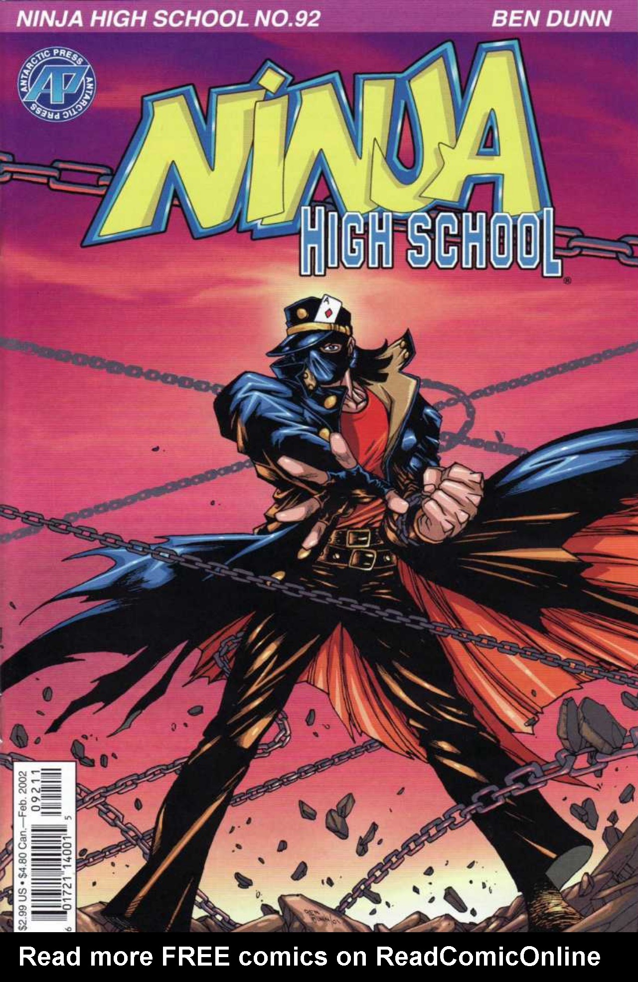 Read online Ninja High School (1986) comic -  Issue #92 - 1