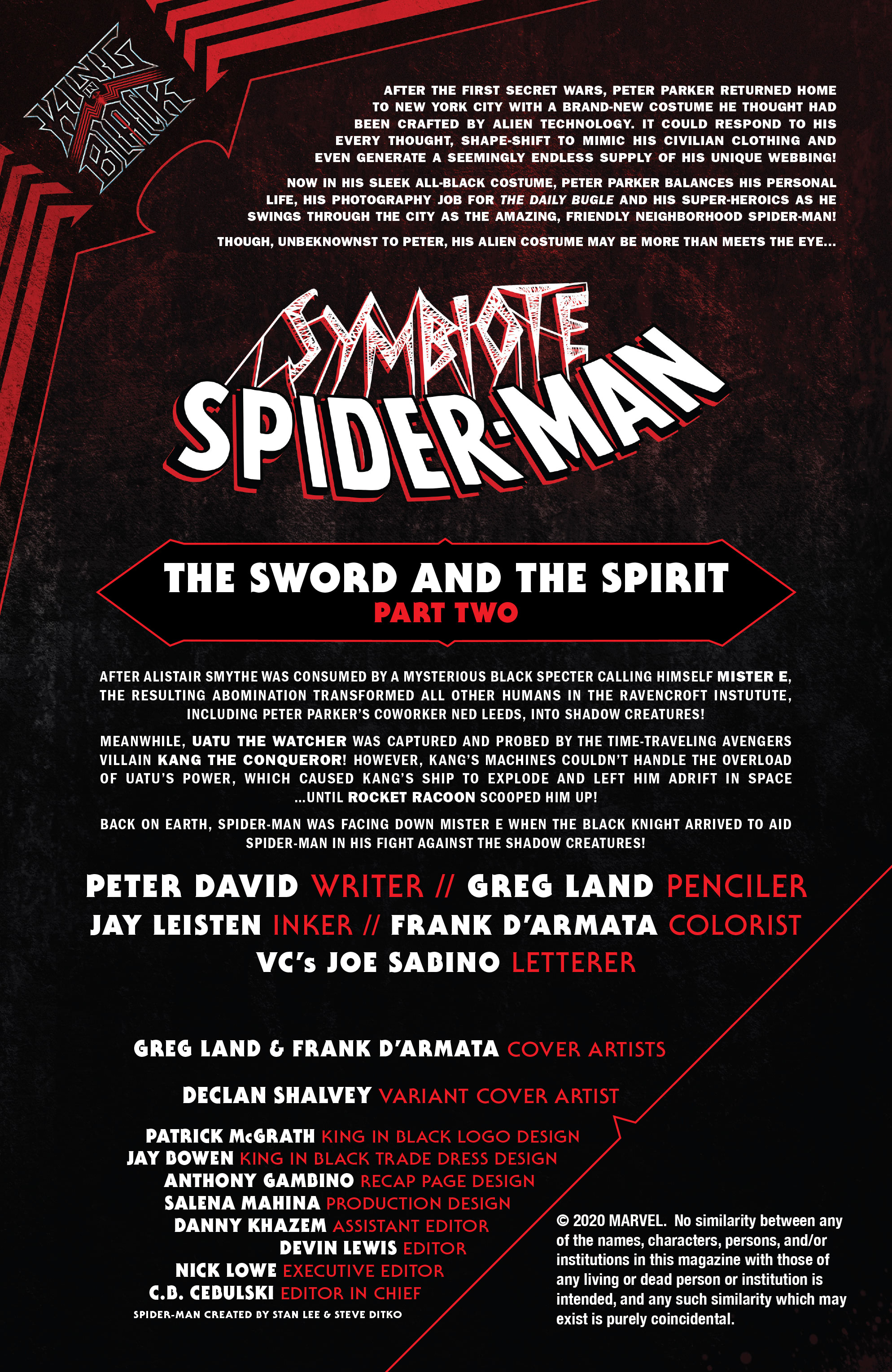 Read online Symbiote Spider-Man: King In Black comic -  Issue #2 - 2