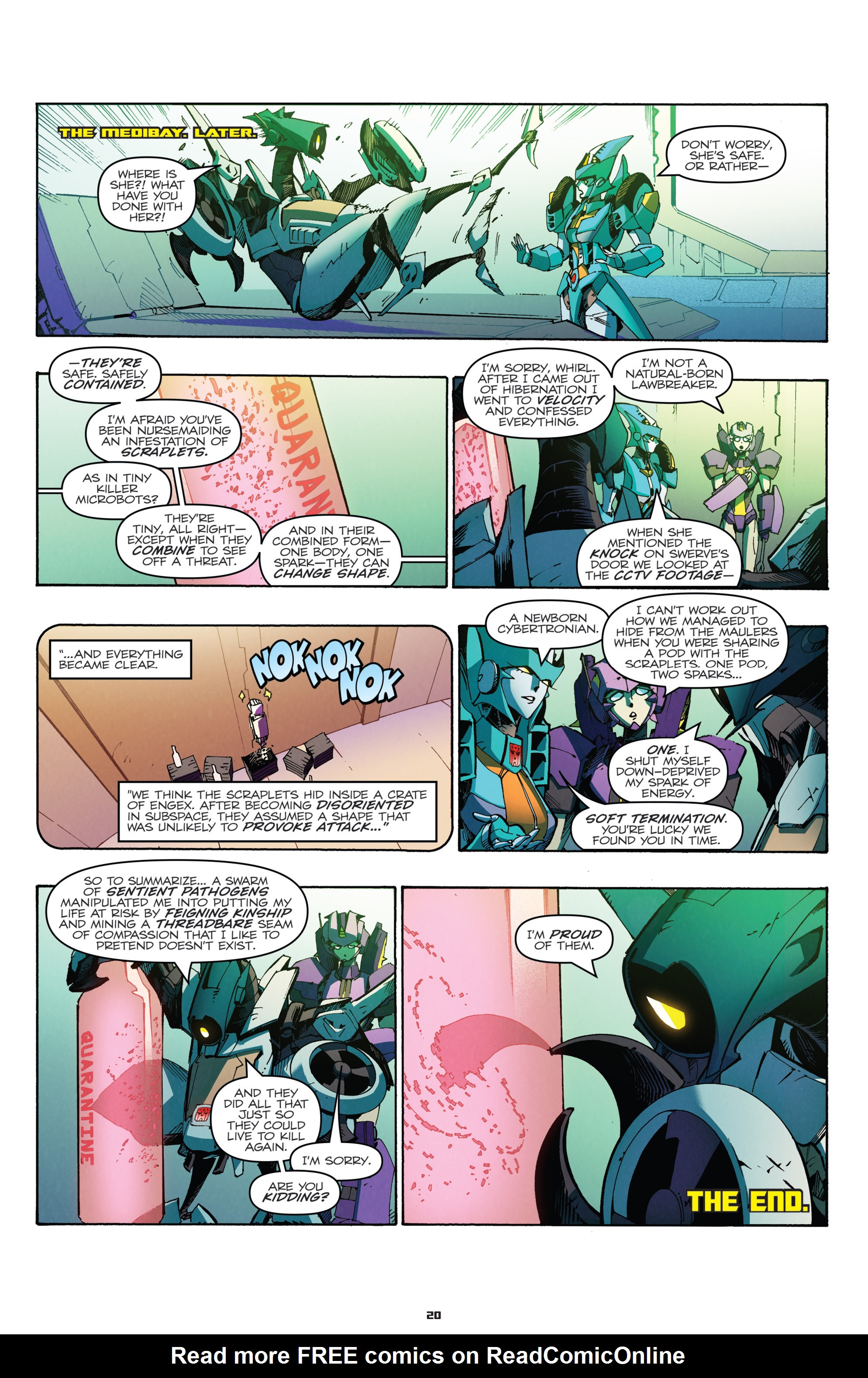 Read online Transformers: Holiday Special comic -  Issue # Full - 22