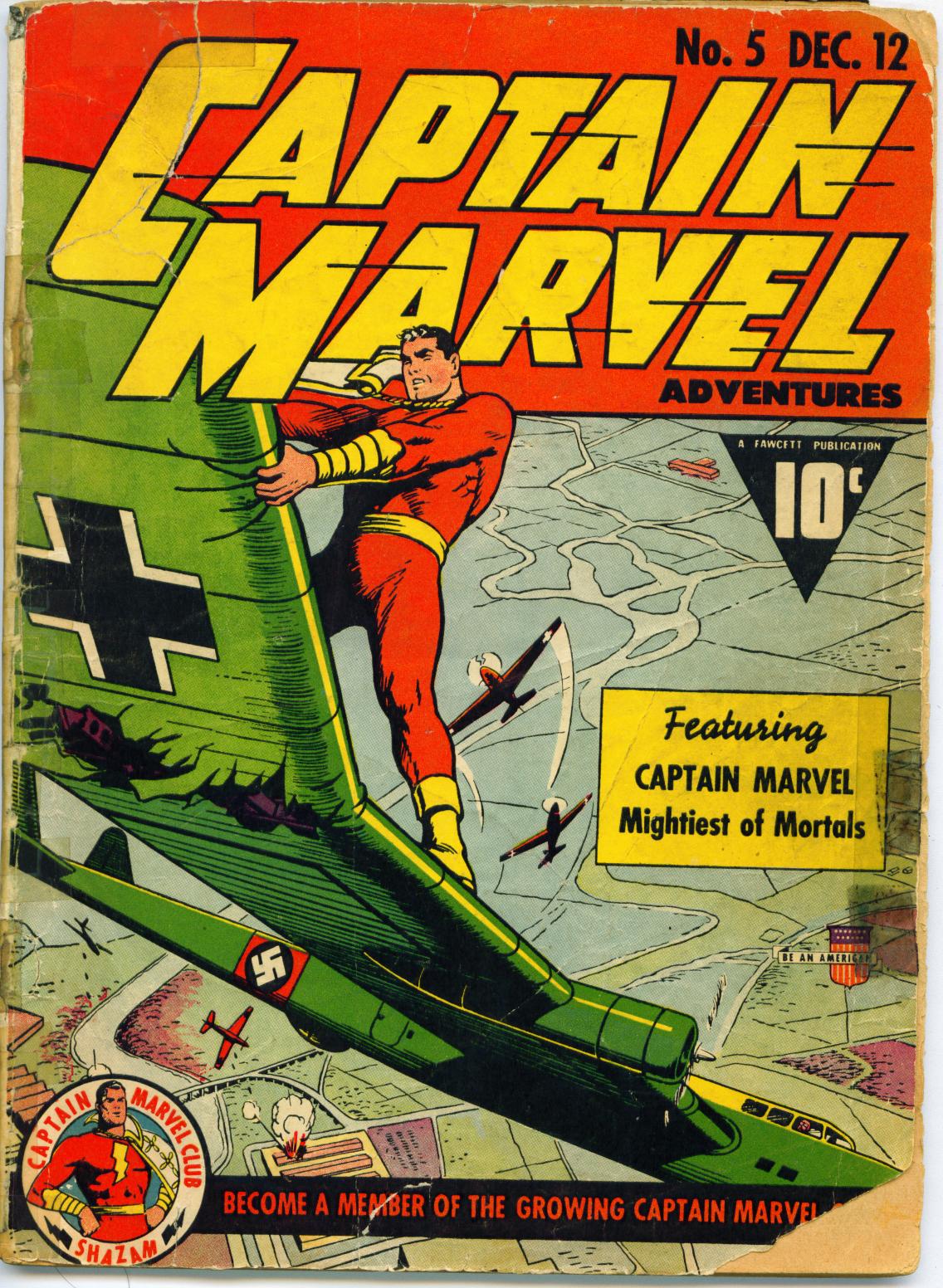 Read online Captain Marvel Adventures comic -  Issue #5 - 1