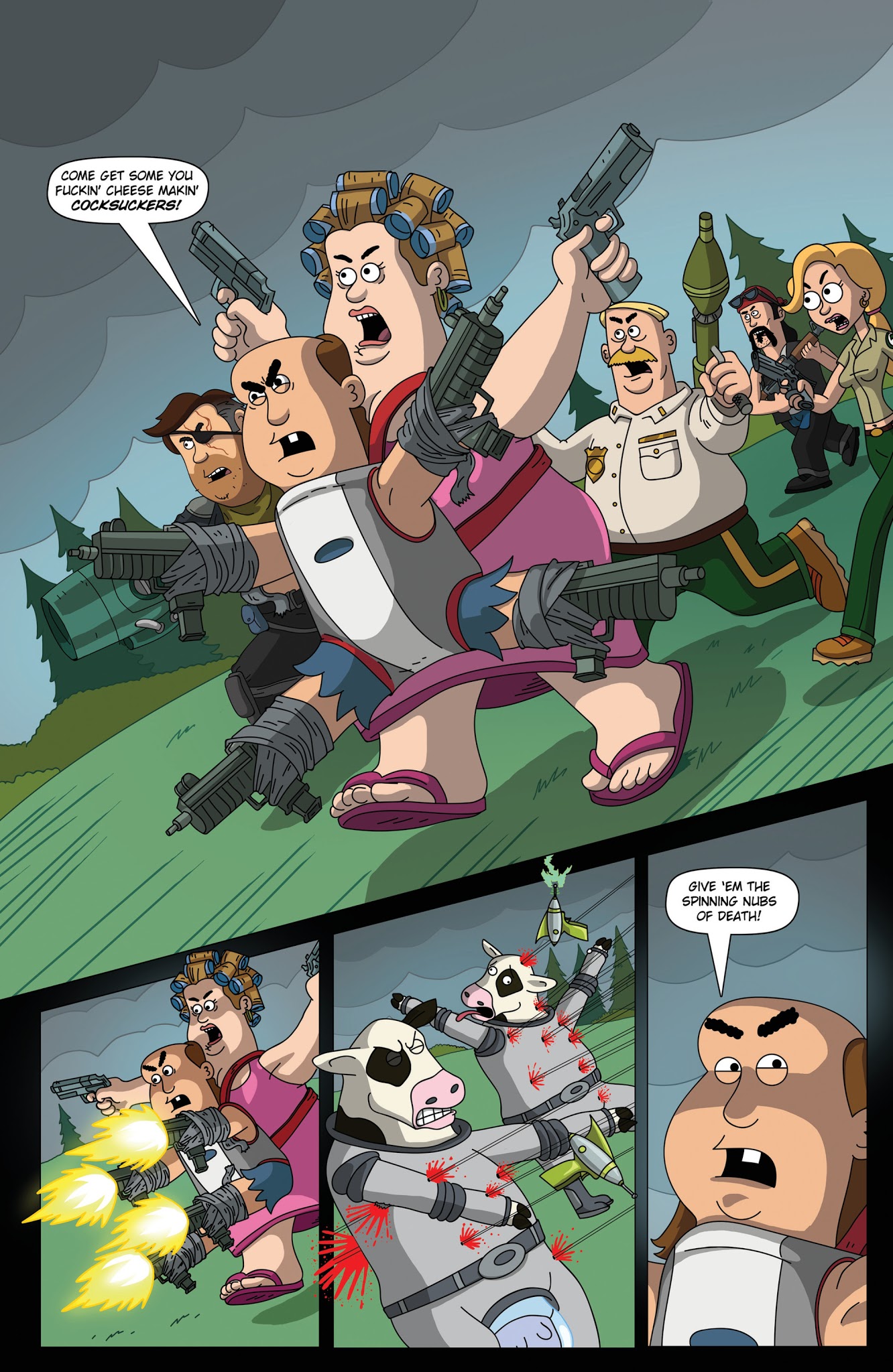 Read online Brickleberry comic -  Issue #4 - 15