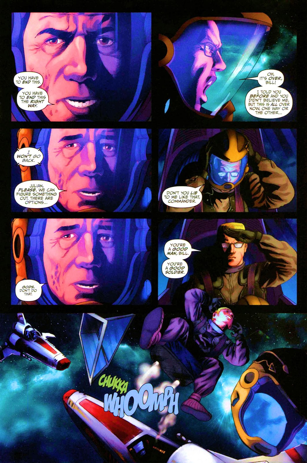 Battlestar Galactica: Season Zero issue 6 - Page 23