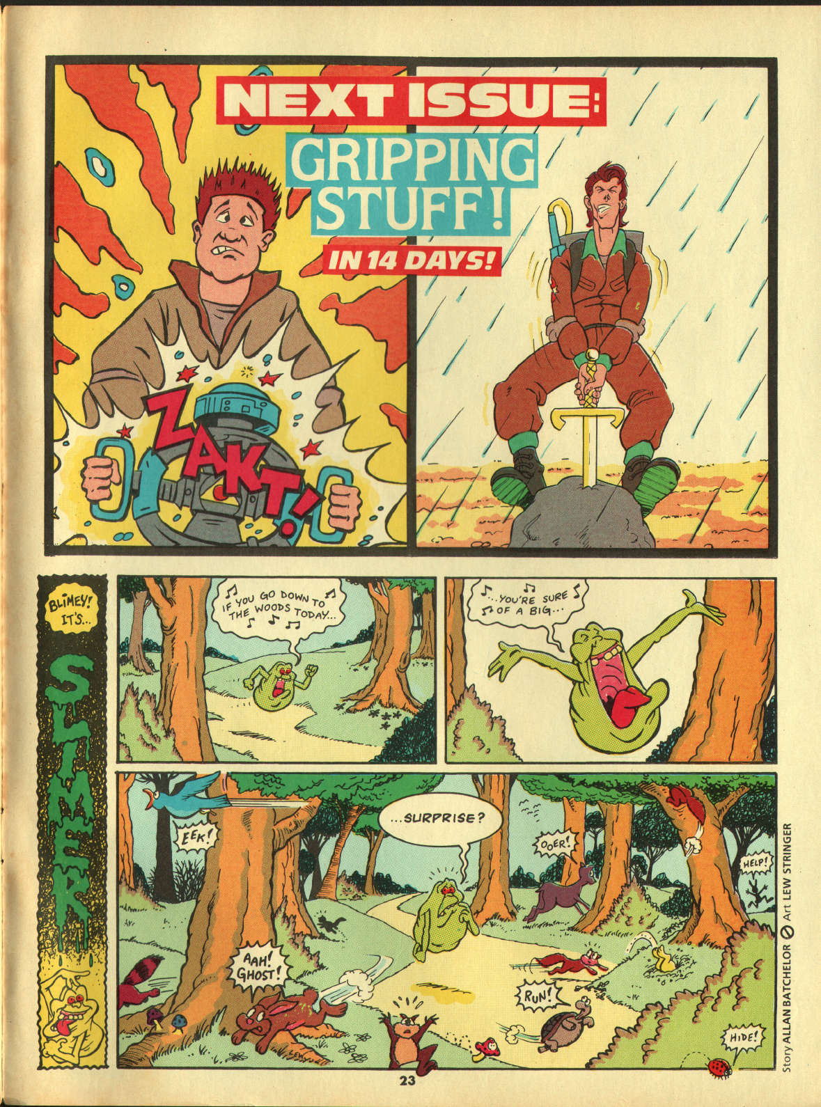 Read online The Real Ghostbusters comic -  Issue #11 - 23