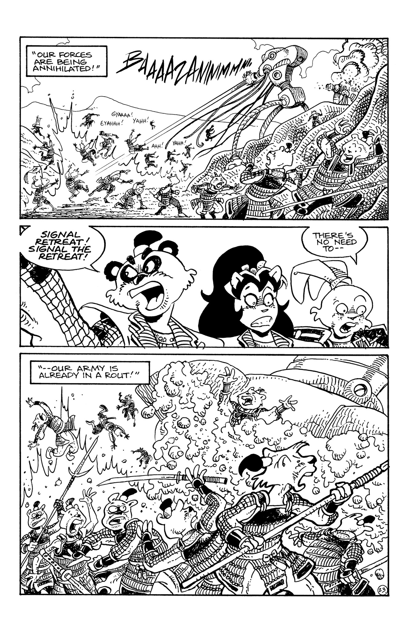 Read online Usagi Yojimbo: Senso comic -  Issue #2 - 25