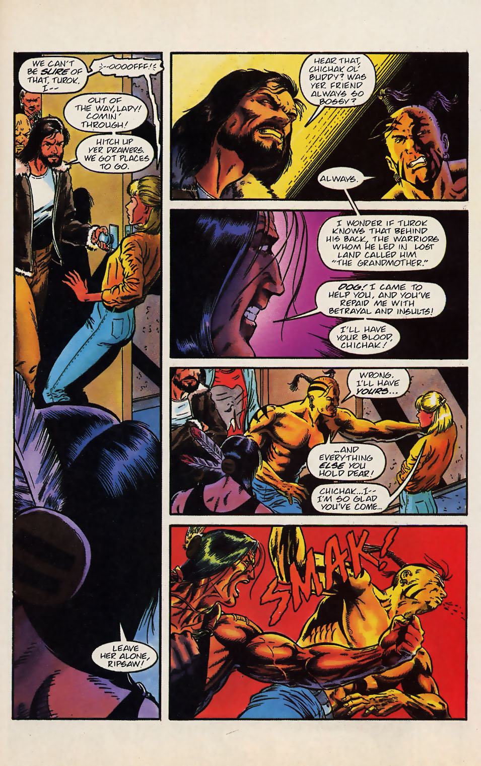 Read online Turok, Dinosaur Hunter (1993) comic -  Issue #22 - 18