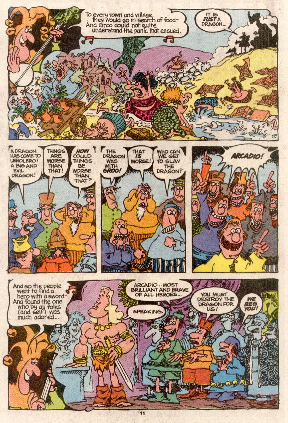 Read online Sergio Aragonés Groo the Wanderer comic -  Issue #68 - 9