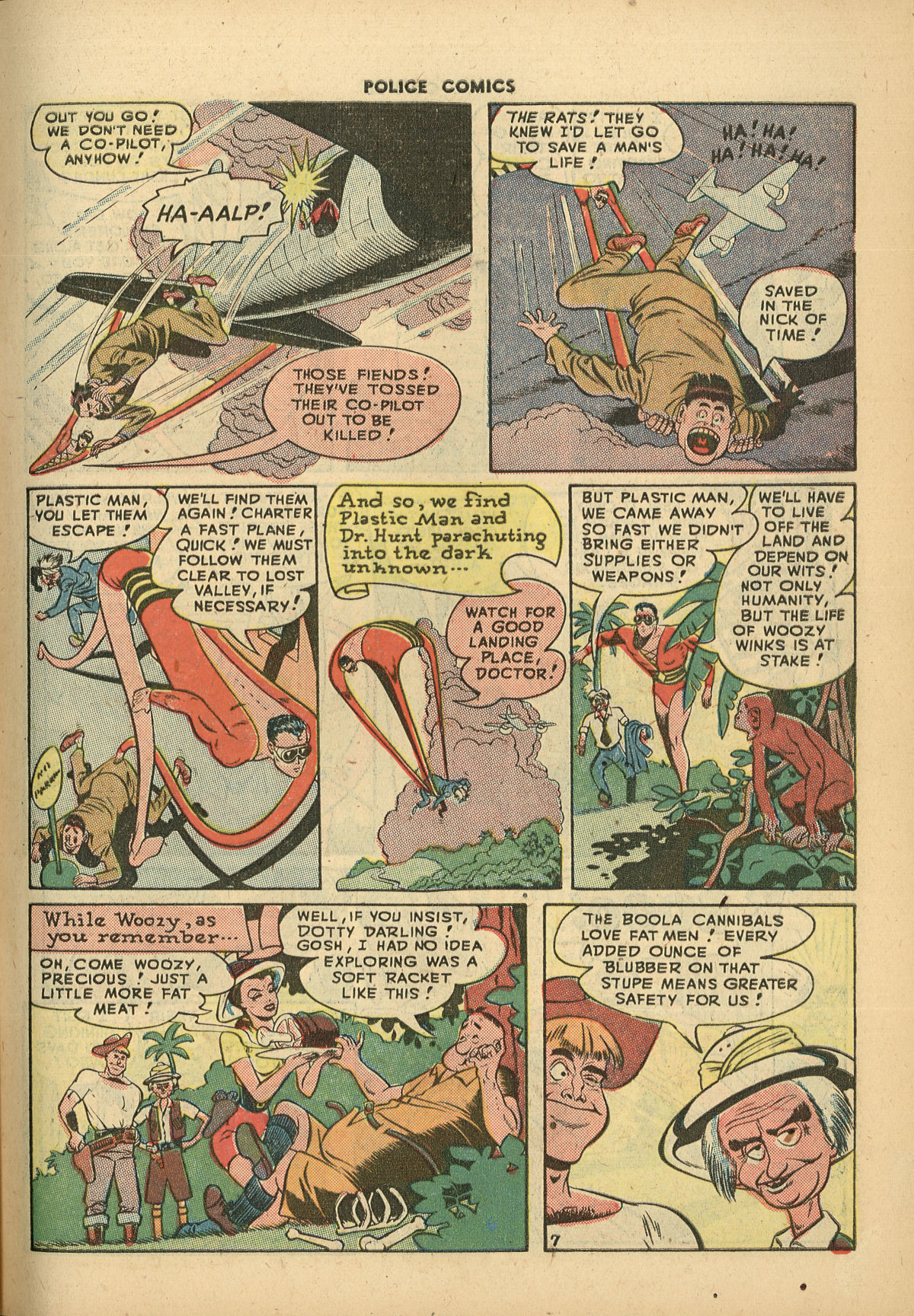 Read online Police Comics comic -  Issue #74 - 10